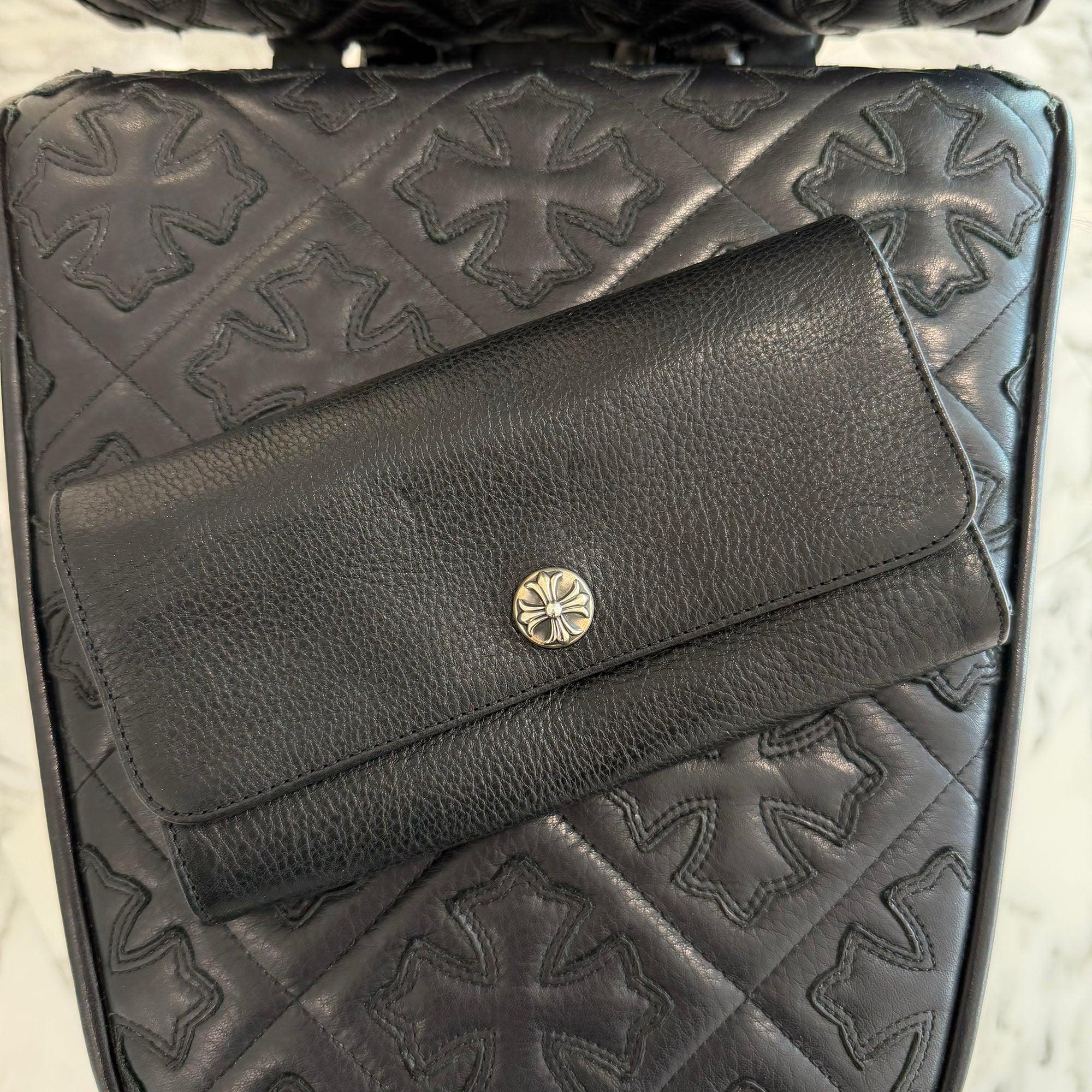 CHROME HEARTS Judy Cross Ball Wallet クロムハーツ ジュディ クロスボール ウォレット