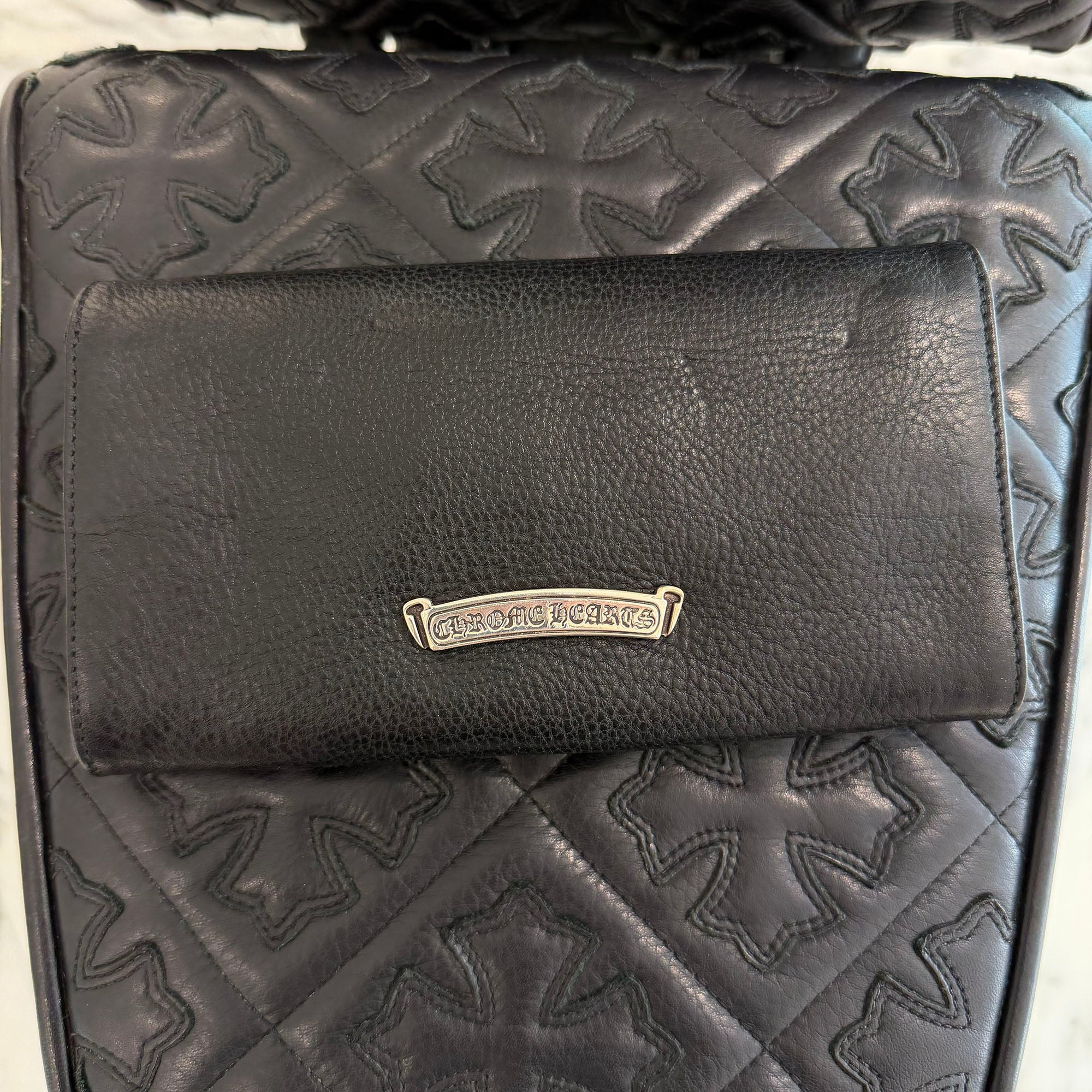 CHROME HEARTS Judy Cross Ball Wallet クロムハーツ ジュディ クロスボール ウォレット
