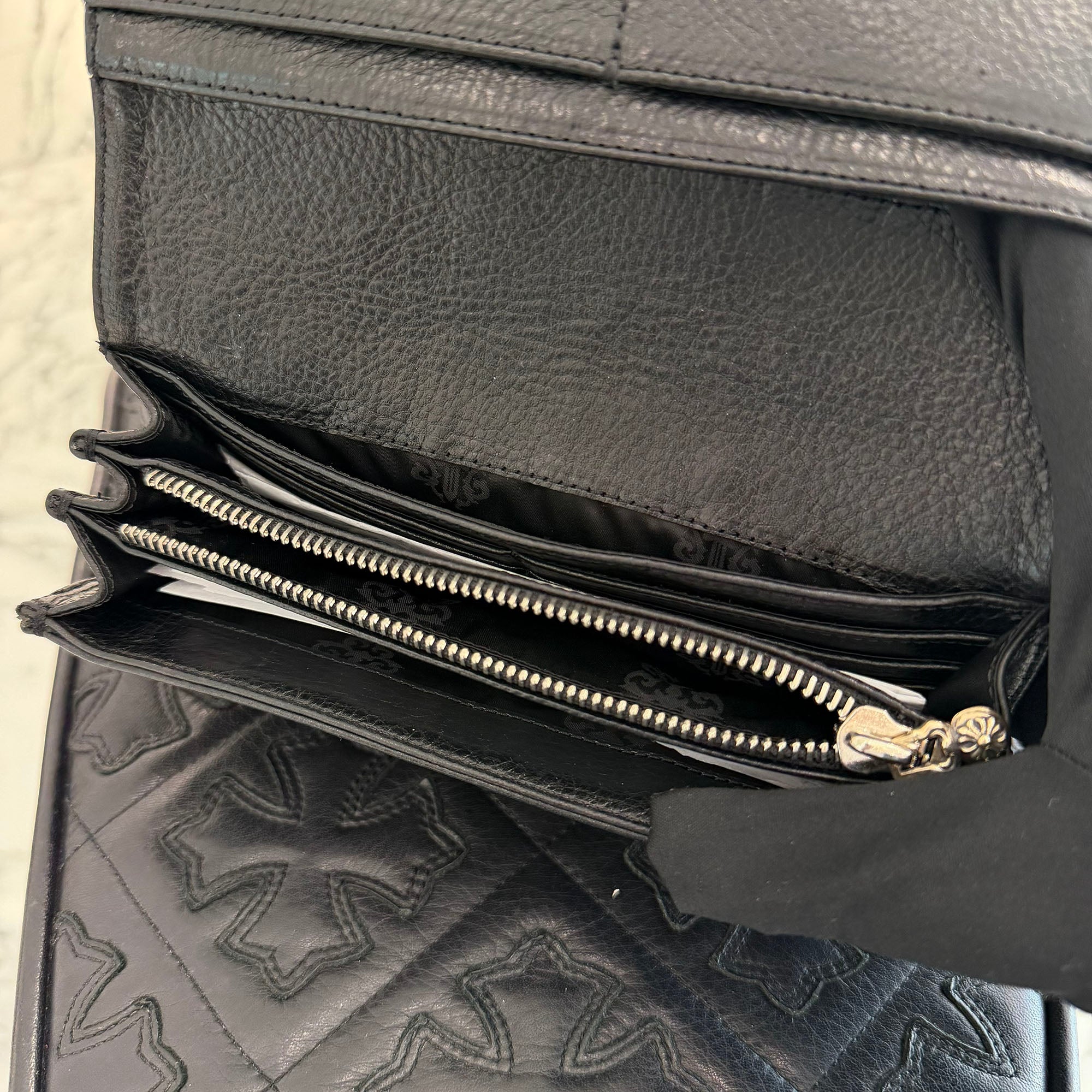 CHROME HEARTS Judy Cross Ball Wallet クロムハーツ ジュディ クロスボール ウォレット