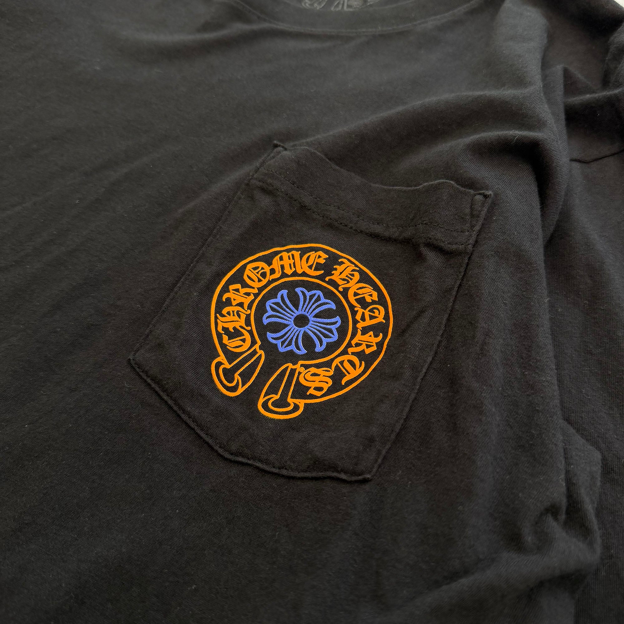 CHROME HEARTS STAFF Horseshoe Long Sleeve Tee Size L クロムハーツ スタッフ ホースシュー ロングスリーブTシャツ サイズL