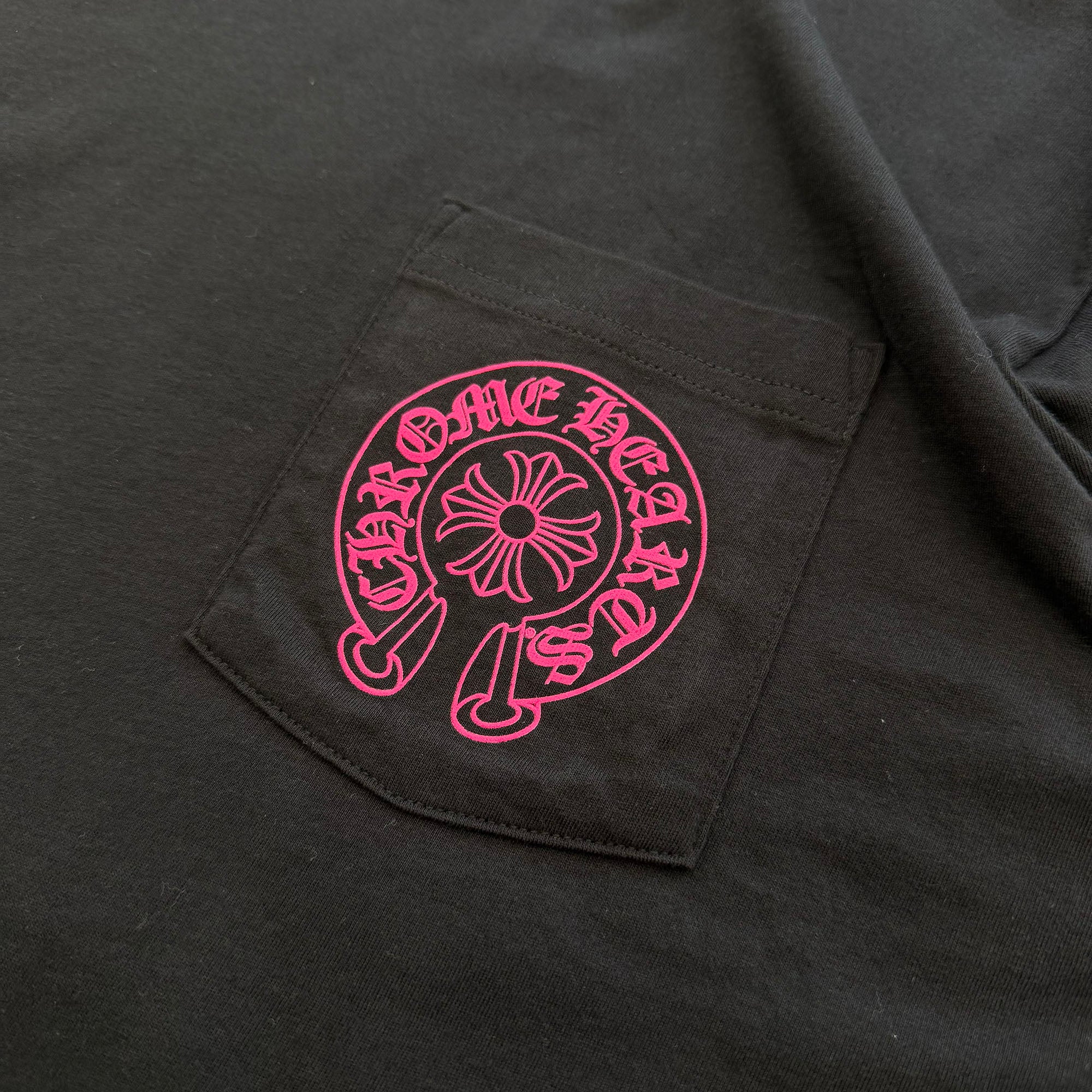 CHROME HEARTS 2025AW Pink Horseshoe Tee Size L クロムハーツ ピンク ホースシュー Tシャツ サイズL