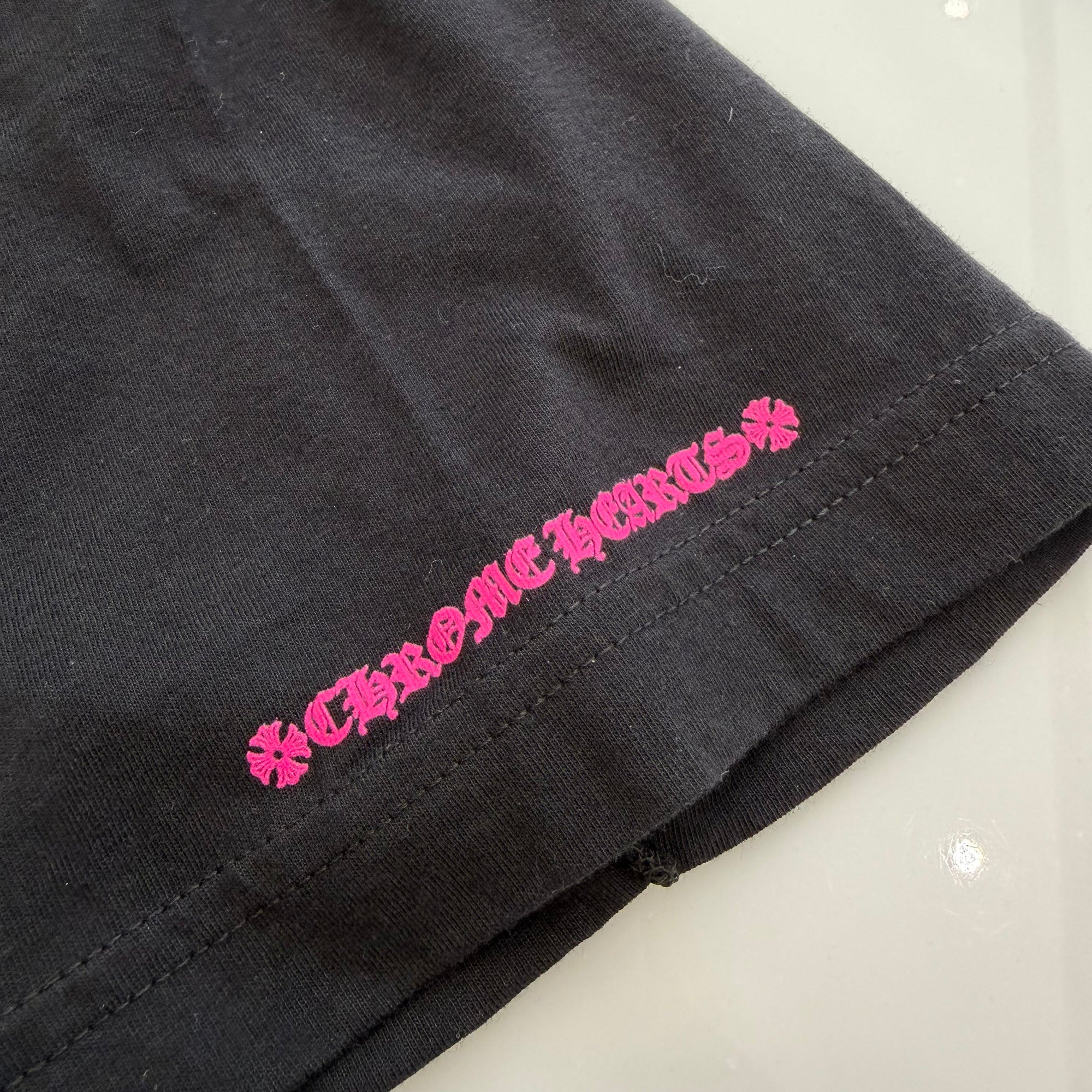 CHROME HEARTS 2025AW Pink Horseshoe Tee Size L クロムハーツ ピンク ホースシュー Tシャツ サイズL