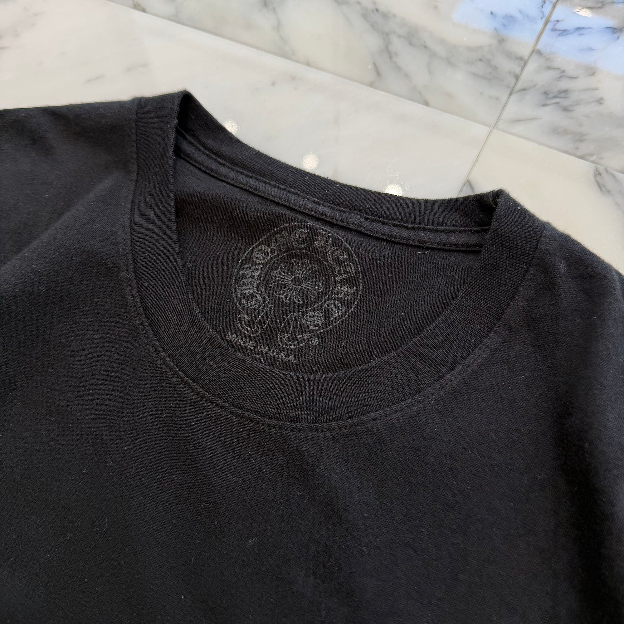 CHROME HEARTS Back Scroll Tee Size L クロムハーツ バックスクロール Tシャツ サイズL