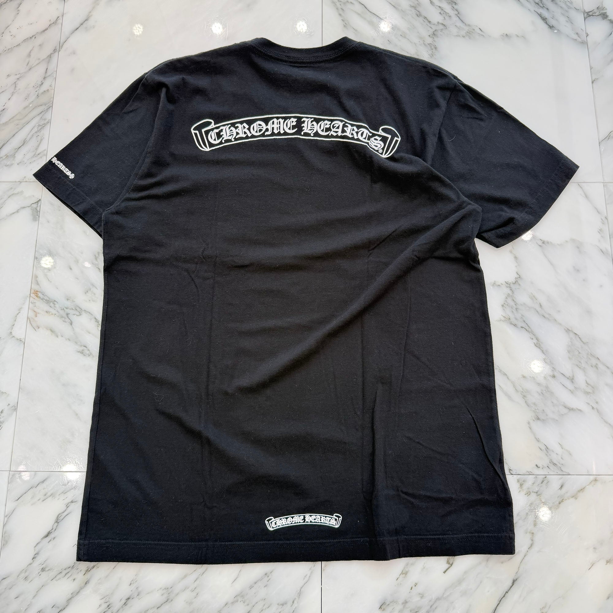 CHROME HEARTS Back Scroll Tee Size L クロムハーツ バックスクロール Tシャツ サイズL