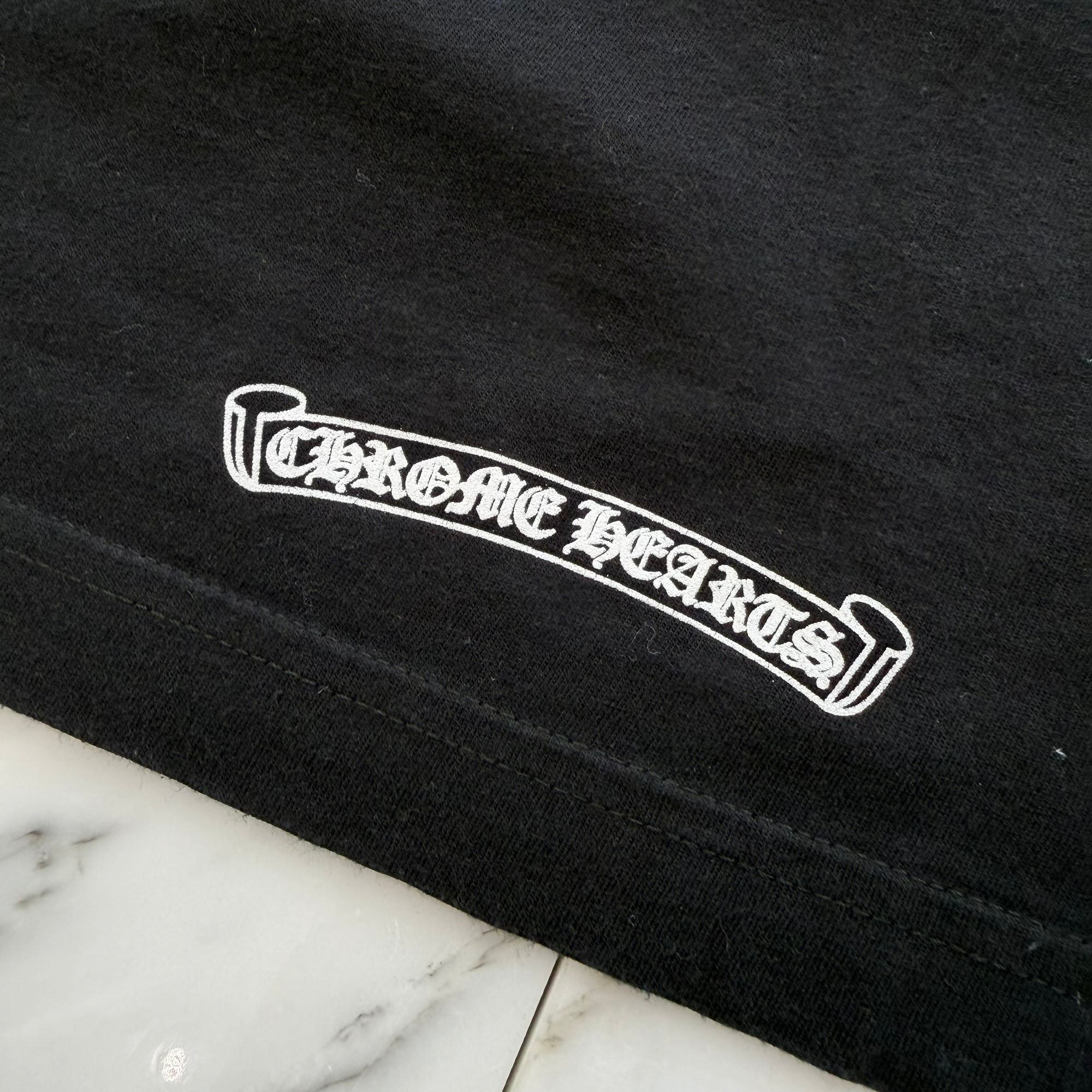 CHROME HEARTS Back Scroll Tee Size L クロムハーツ バックスクロール Tシャツ サイズL