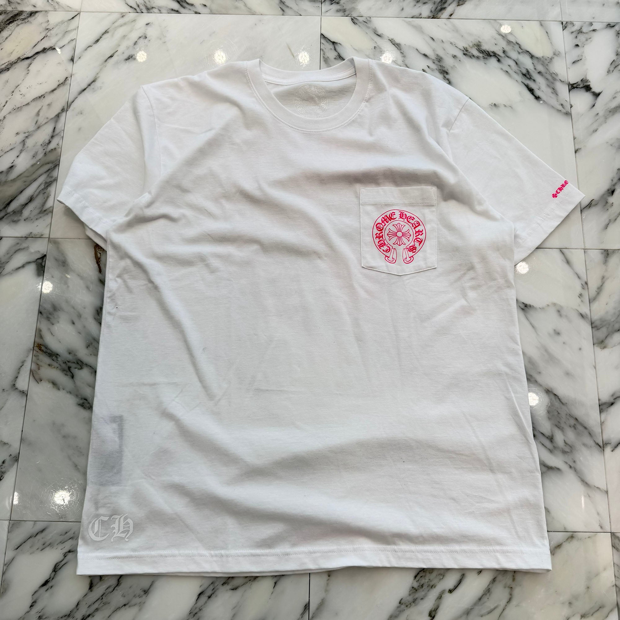 CHROME HEARTS 2025AW Pink Horseshoe Tee Size XL クロムハーツ ピンク ホースシュー Tシャツ サイズXL