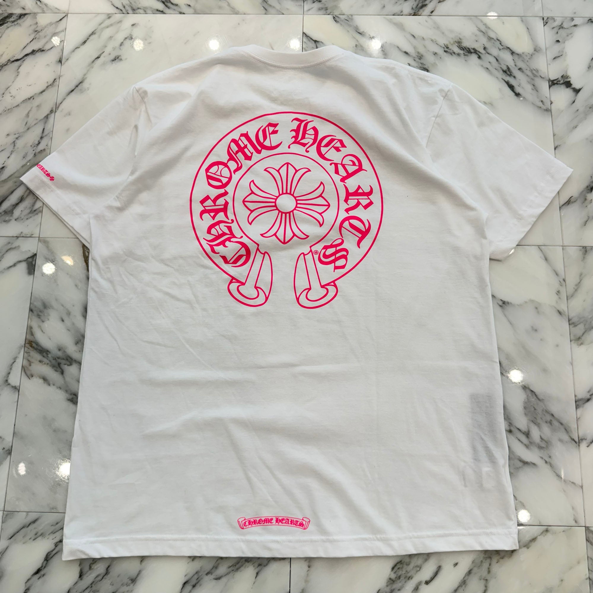 CHROME HEARTS 2025AW Pink Horseshoe Tee Size XL クロムハーツ ピンク ホースシュー Tシャツ サイズXL