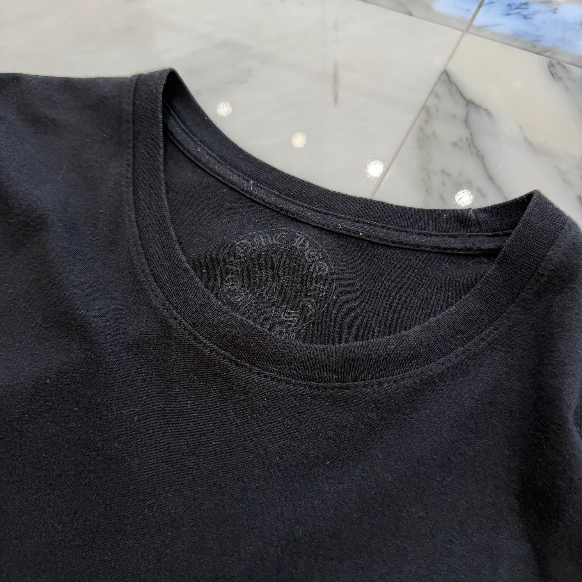 CHROME HEARTS 3 Blue Cross Tee Size L クロムハーツ 3 ブルークロス Tシャツ サイズL