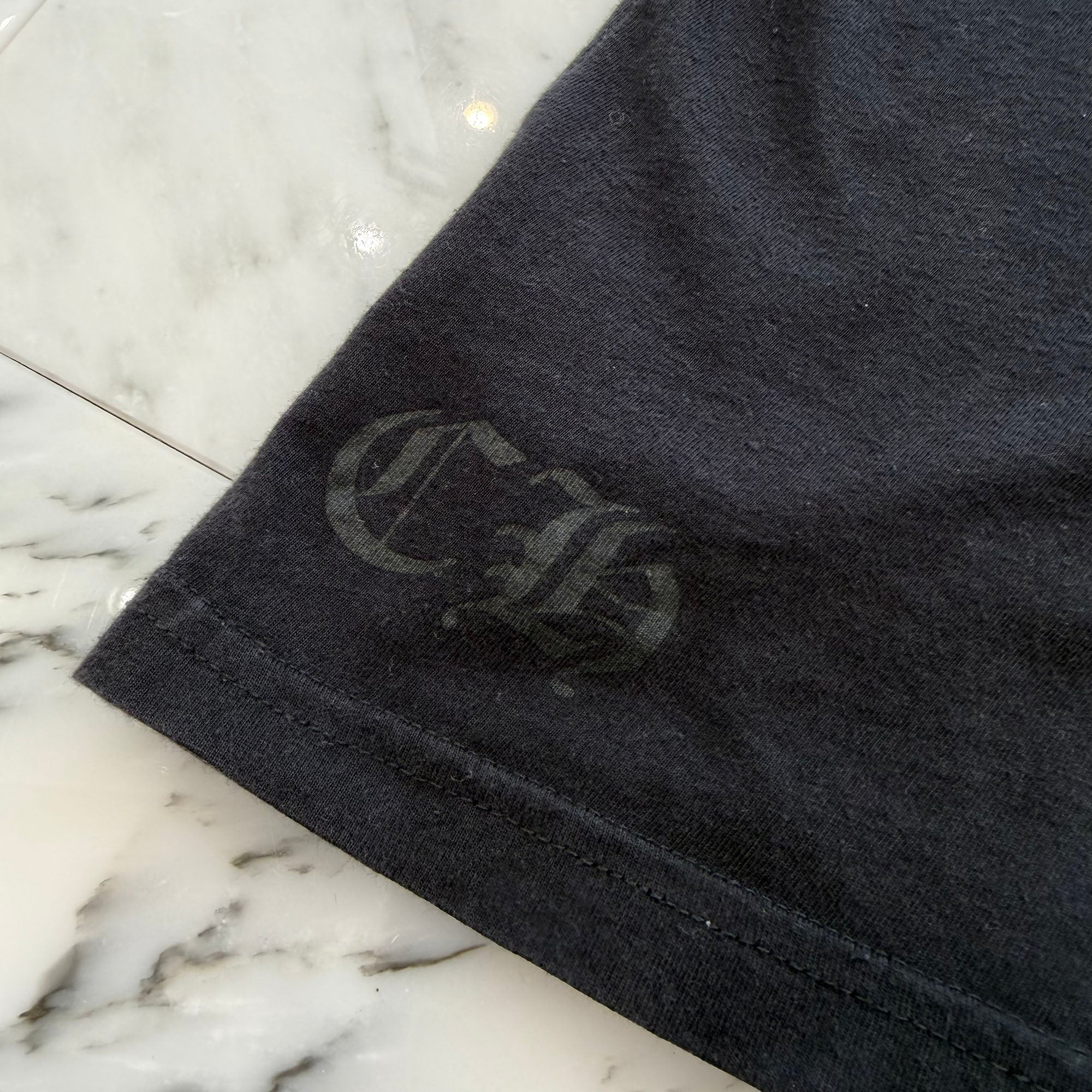 CHROME HEARTS 3 Blue Cross Tee Size L クロムハーツ 3 ブルークロス Tシャツ サイズL