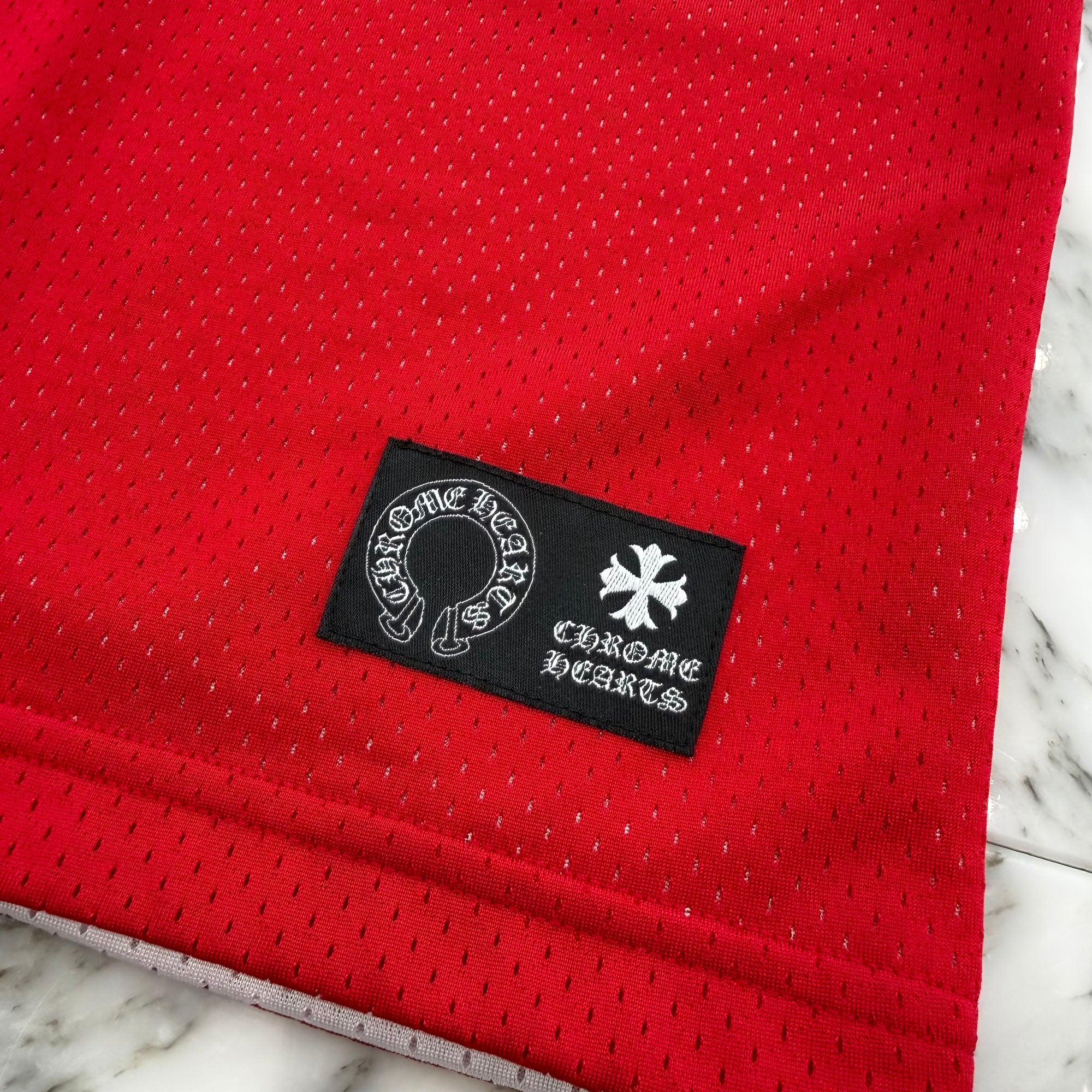 CHROME HEARTS × MATTY BOY "TEAM" Mesh Warm Up Jersey Size L クロムハーツ × マッティボーイ "チーム" メッシュウォームアップジャージー サイズL