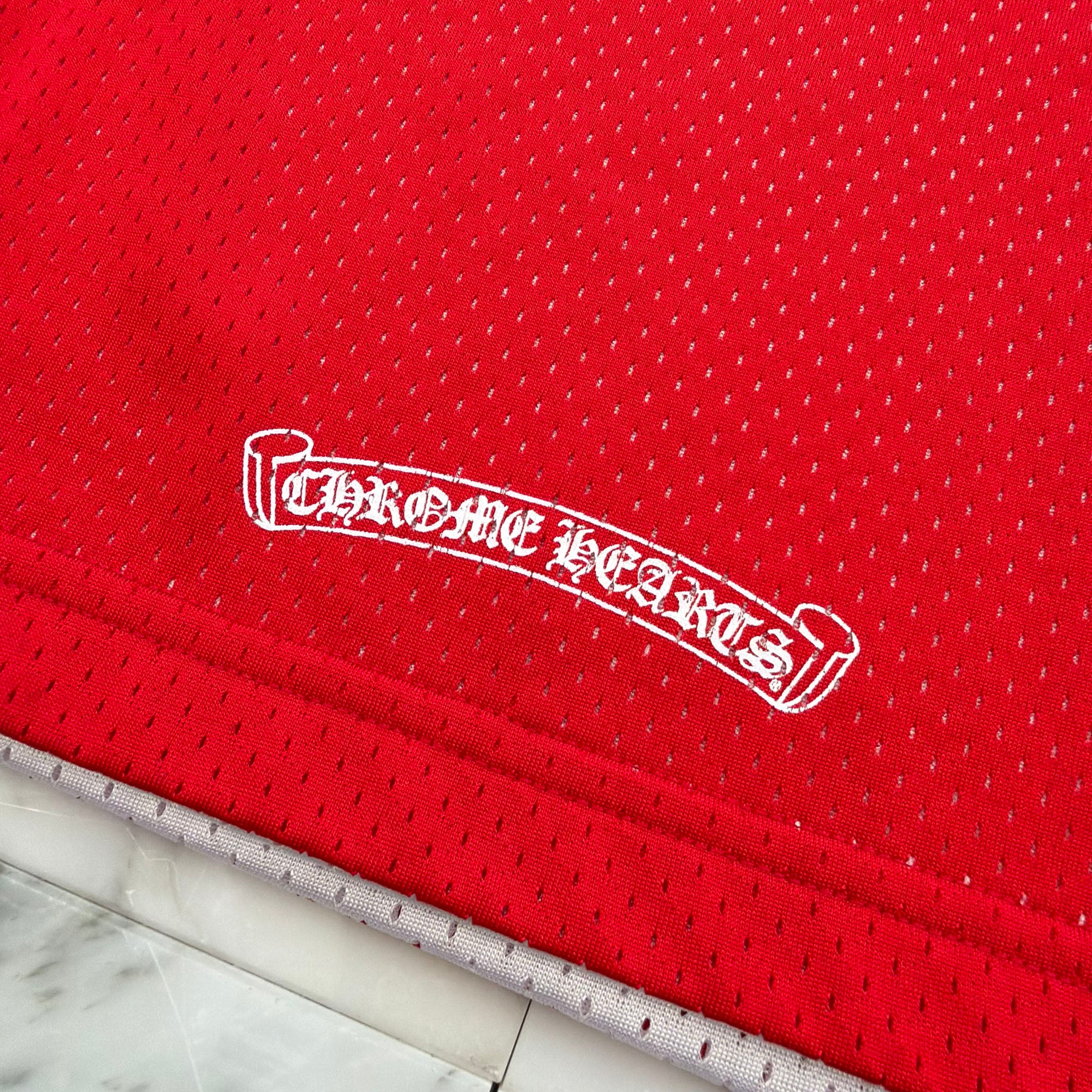 CHROME HEARTS × MATTY BOY "TEAM" Mesh Warm Up Jersey Size L クロムハーツ × マッティボーイ "チーム" メッシュウォームアップジャージー サイズL