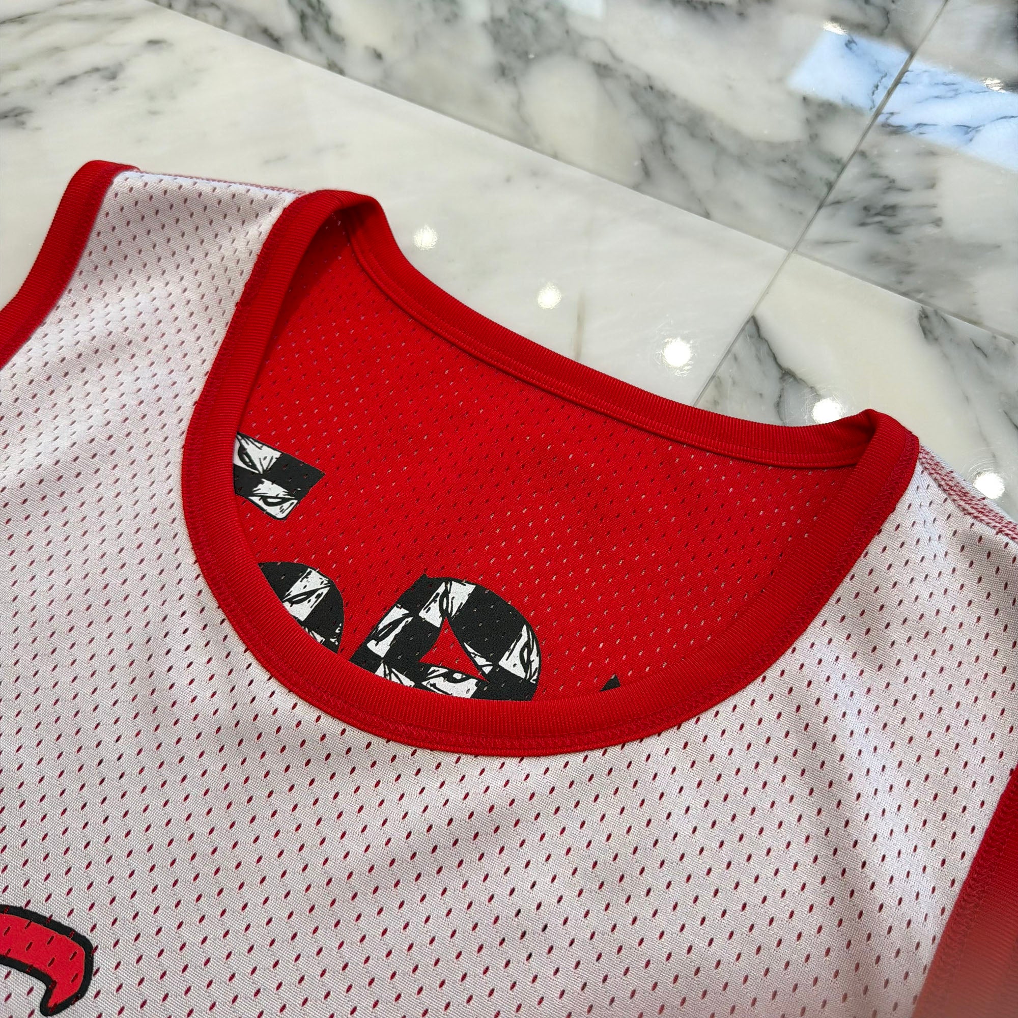CHROME HEARTS × MATTY BOY "TEAM" Mesh Warm Up Jersey Size L クロムハーツ × マッティボーイ "チーム" メッシュウォームアップジャージー サイズL