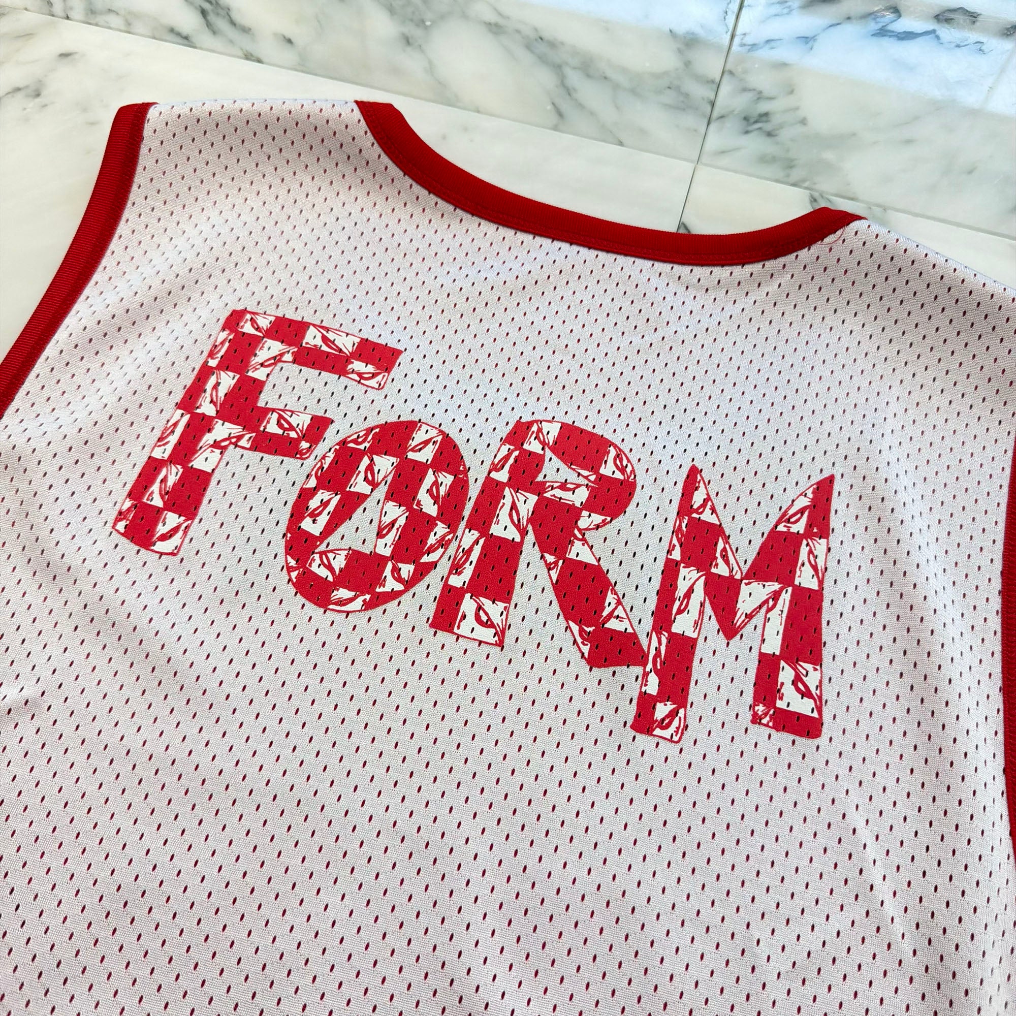 CHROME HEARTS × MATTY BOY "TEAM" Mesh Warm Up Jersey Size L クロムハーツ × マッティボーイ "チーム" メッシュウォームアップジャージー サイズL