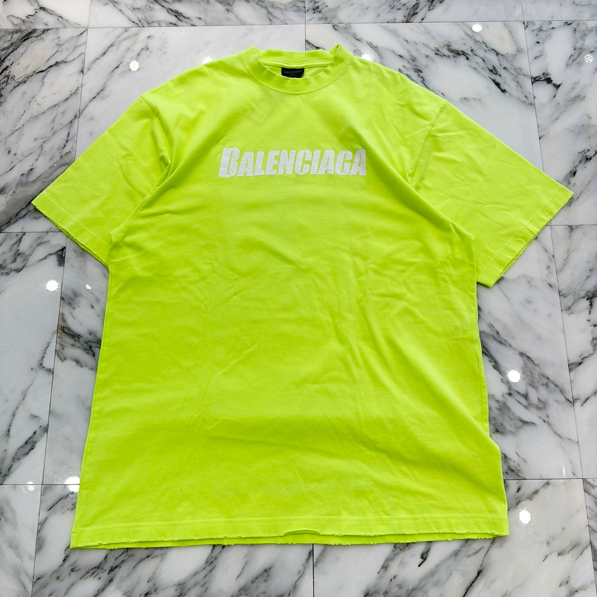 BALENCIAGA 2023SS Boxy Fit Vintage Cotton Jersey Tee 651795 TNVL1 Size XS バレンシアガ ボクシーフィット ヴィンテージ コットンジャージー Tシャツ サイズXS