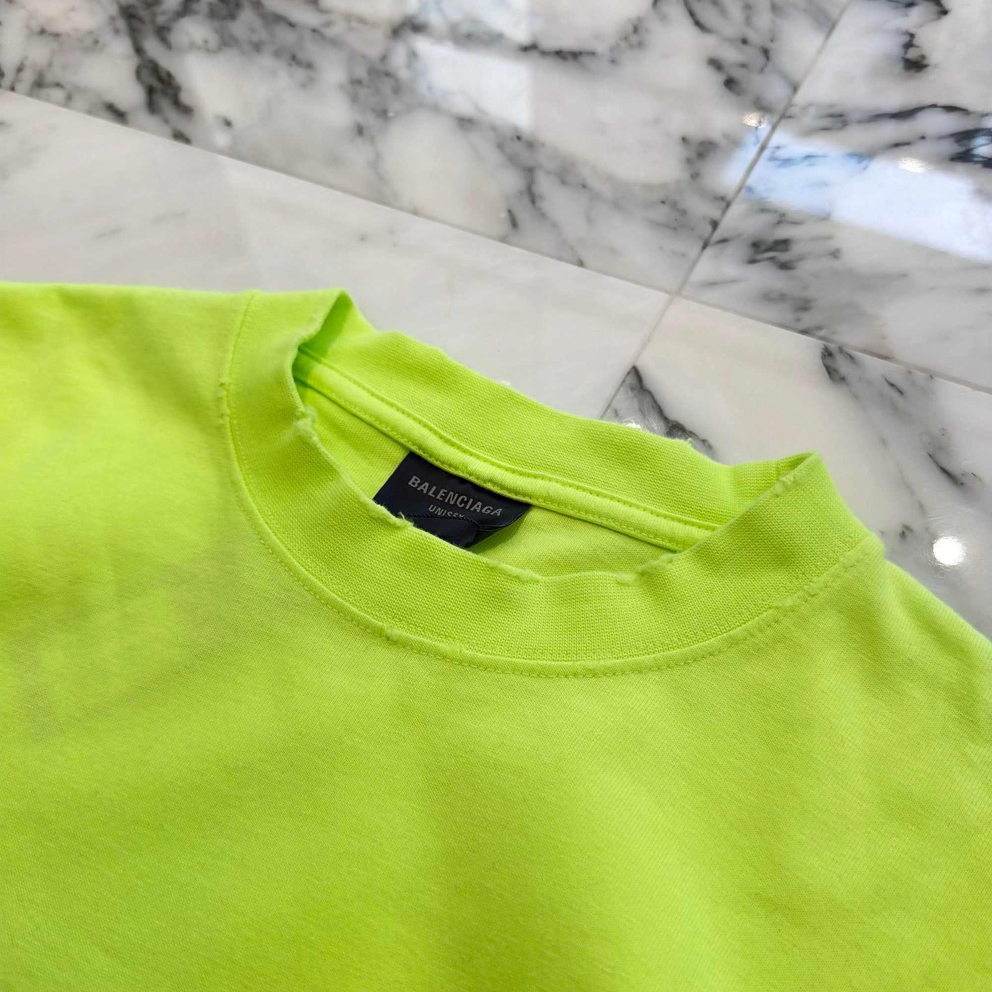 BALENCIAGA 2023SS Boxy Fit Vintage Cotton Jersey Tee 651795 TNVL1 Size XS バレンシアガ ボクシーフィット ヴィンテージ コットンジャージー Tシャツ サイズXS