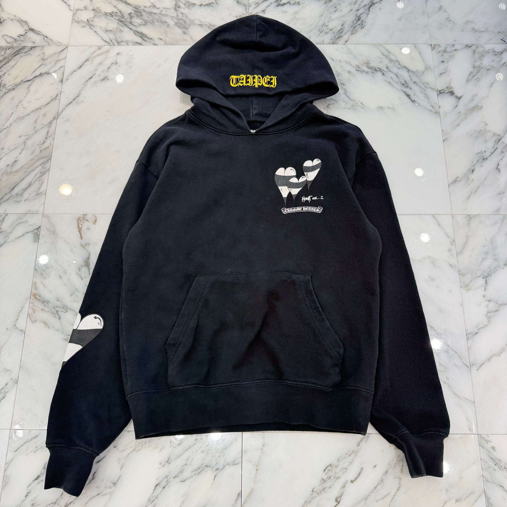 CHROME HEARTS × MATTY BOY TAIWAN Limited " Taiwan 2019 Here For The Night " Chomper Pullover Hoodie Size S クロムハーツ × マッティボーイ 台湾限定 "台湾 2019 ヒア フォー ザ ナイト" チョンパー プルオーバーフーディー サイズS