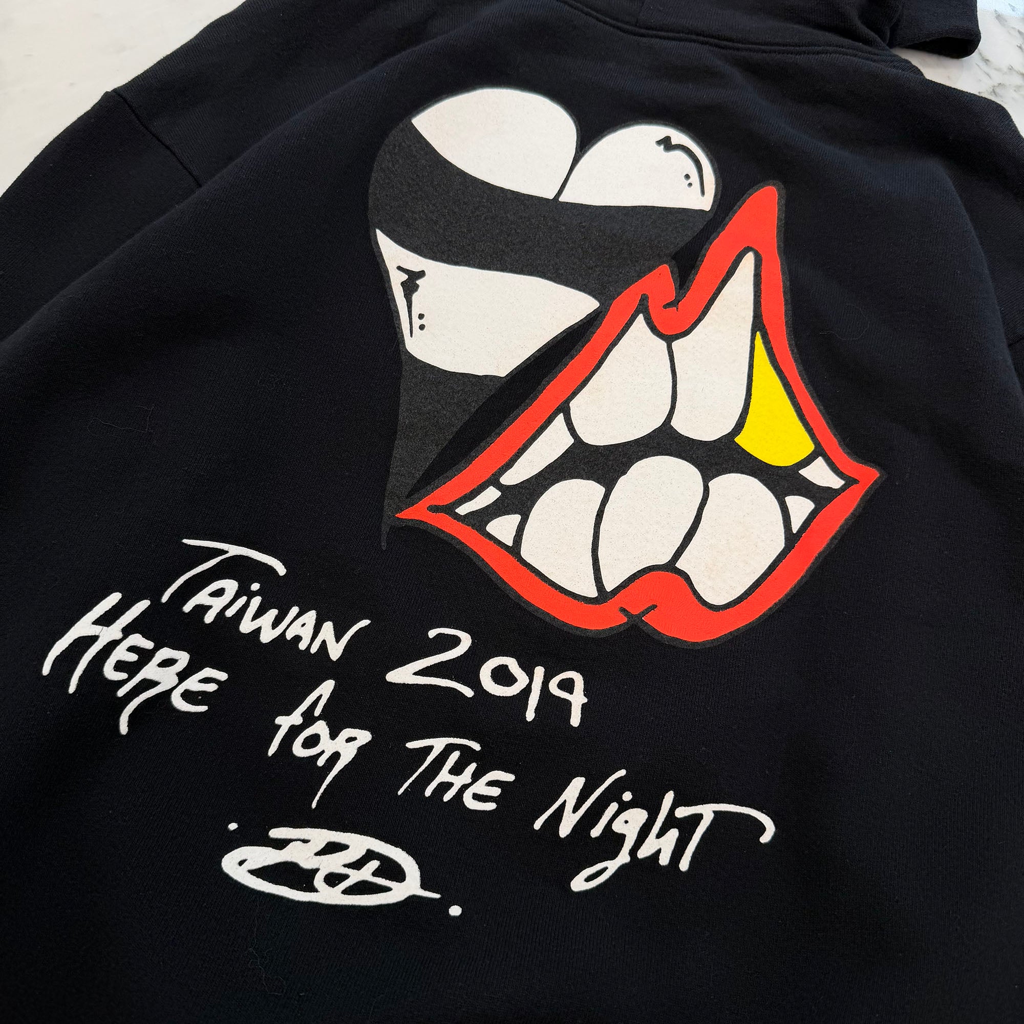 CHROME HEARTS × MATTY BOY TAIWAN Limited " Taiwan 2019 Here For The Night " Chomper Pullover Hoodie Size S クロムハーツ × マッティボーイ 台湾限定 "台湾 2019 ヒア フォー ザ ナイト" チョンパー プルオーバーフーディー サイズS