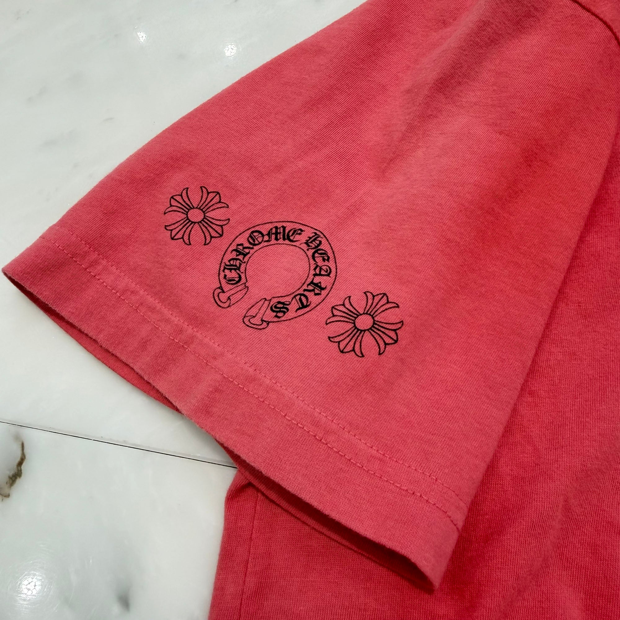CHROME HEARTS Multi Color Horseshoe Tee Size M クロムハーツ マルチカラー ホースシュー Tシャツ サイズM