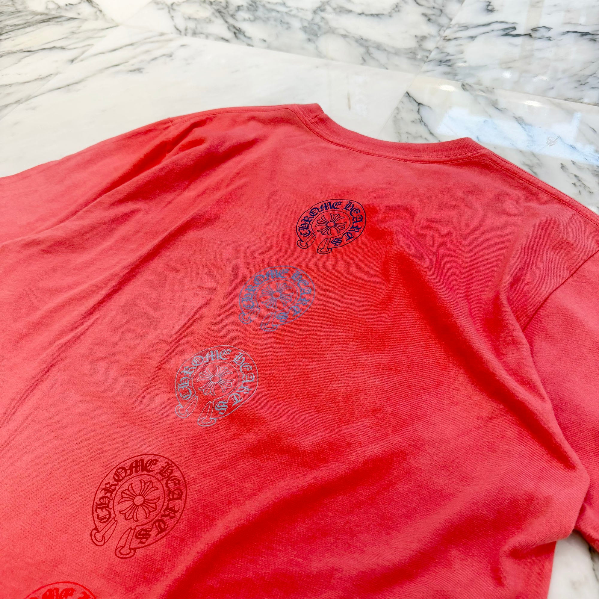 CHROME HEARTS Multi Color Horseshoe Tee Size M クロムハーツ マルチカラー ホースシュー Tシャツ サイズM