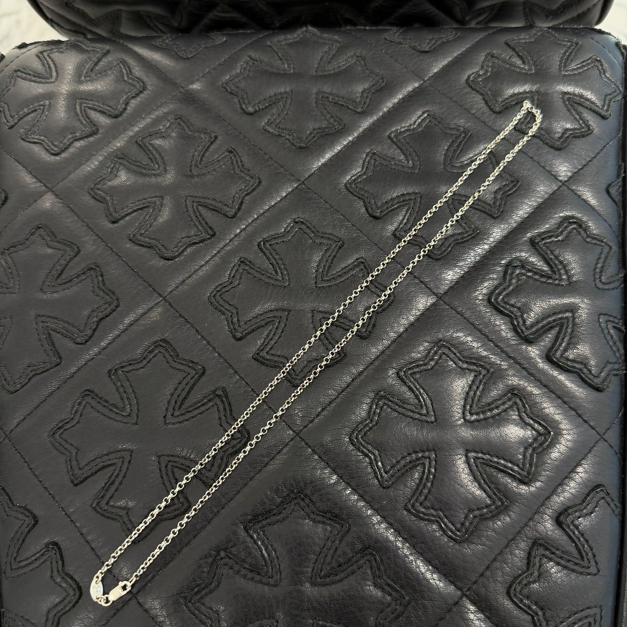 CHROME HEARTS Roll Chain Necklace Size 20 Inch クロムハーツ ロールチェーン ネックレス サイズ20インチ