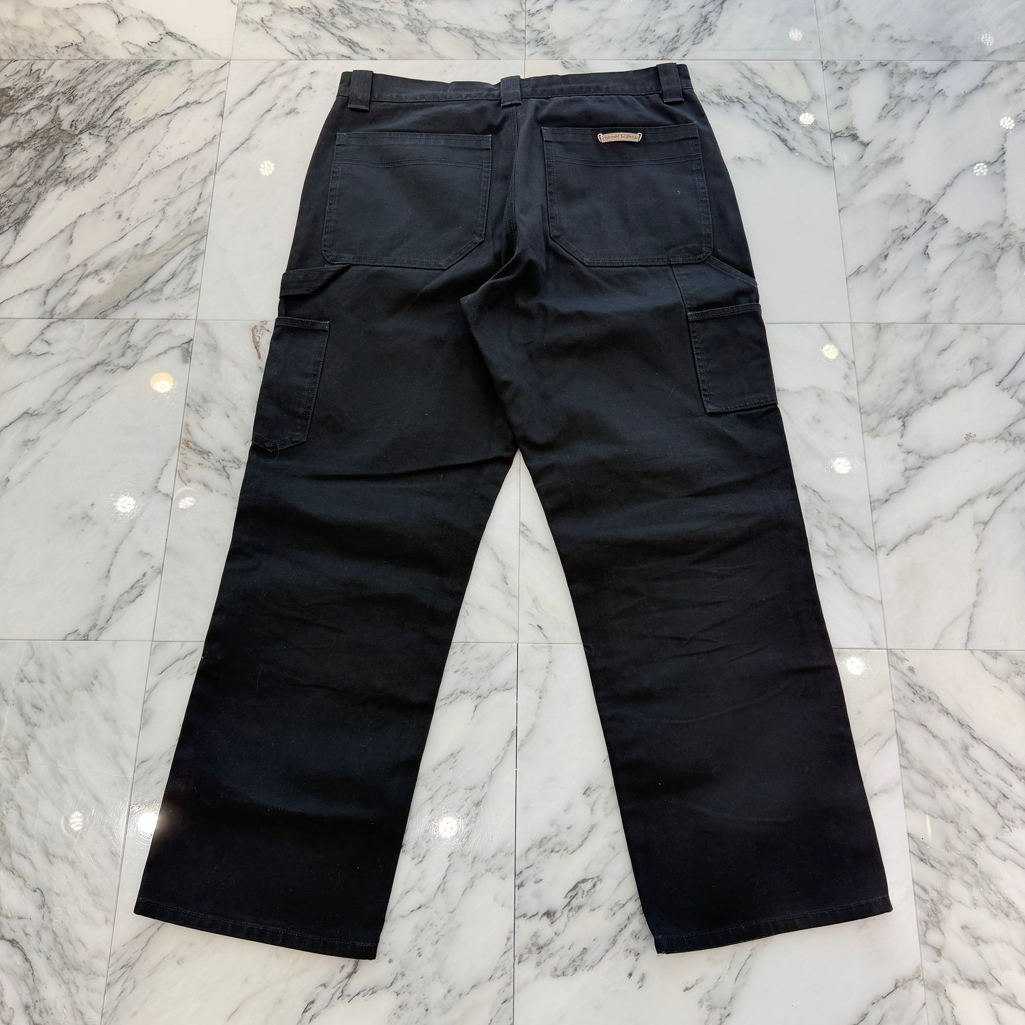 CHROME HEARTS Carpenter Cross Ball Button Denim Pants Size 36 クロムハーツ カーペンター クロスボールボタン デニムパンツ サイズ36
