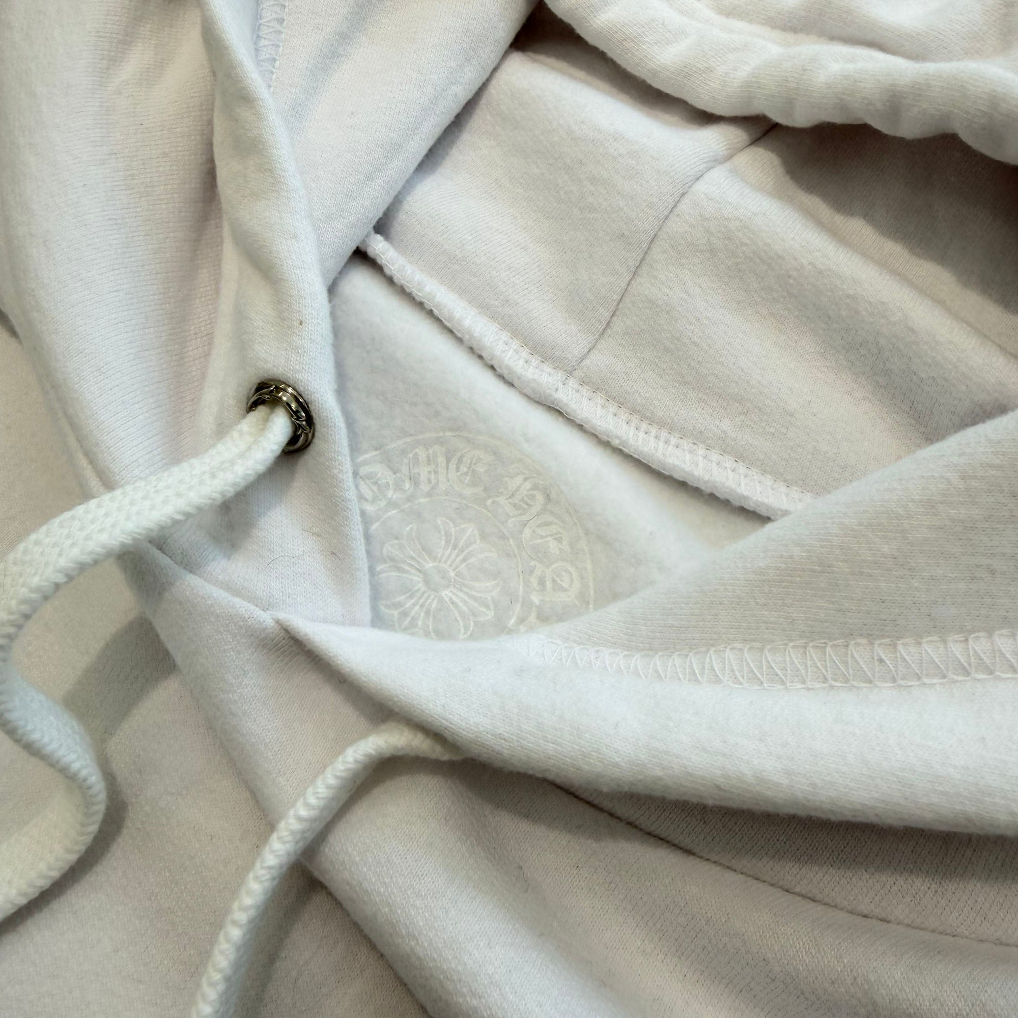 CHROME HEARTS Vertical Logo Pullover Hoodie Size M クロムハーツ バーティカルロゴ プルオーバーフーディーサイズM