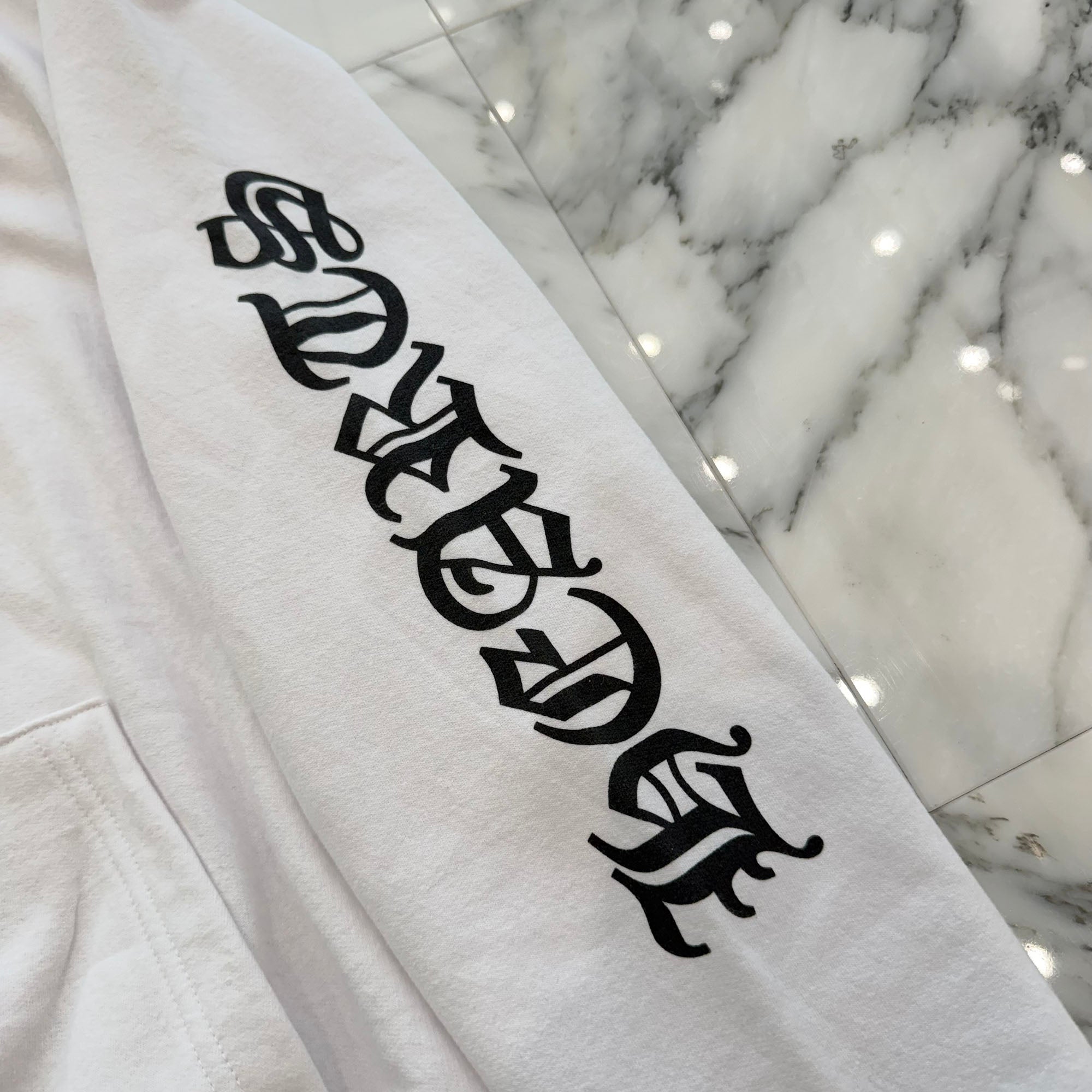 CHROME HEARTS Vertical Logo Pullover Hoodie Size M クロムハーツ バーティカルロゴ プルオーバーフーディーサイズM