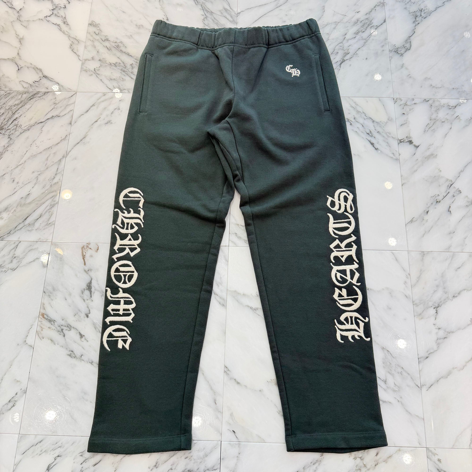 CHROME HEARTS SLO RIDE Logo Embroidery Sweat Long Pants Size L クロムハーツ スローライド ロゴ刺繍 スウェットロングパンツ サイズL