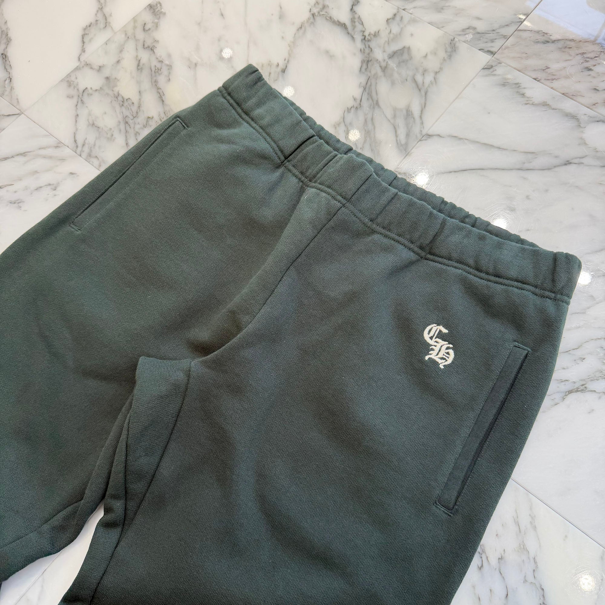 CHROME HEARTS SLO RIDE Logo Embroidery Sweat Long Pants Size L クロムハーツ スローライド ロゴ刺繍 スウェットロングパンツ サイズL