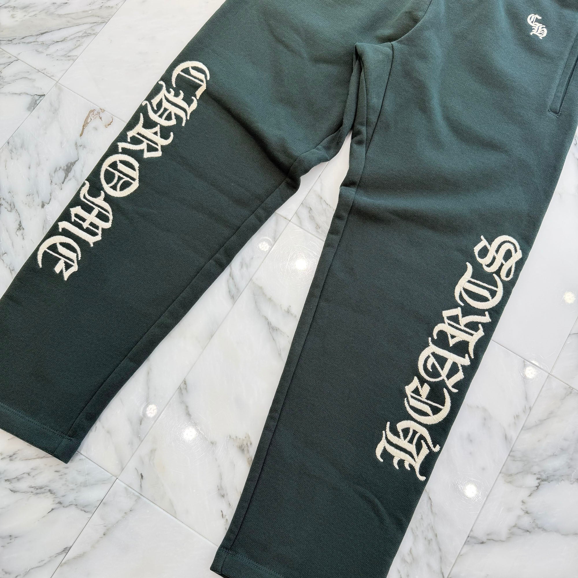 CHROME HEARTS SLO RIDE Logo Embroidery Sweat Long Pants Size L クロムハーツ スローライド ロゴ刺繍 スウェットロングパンツ サイズL