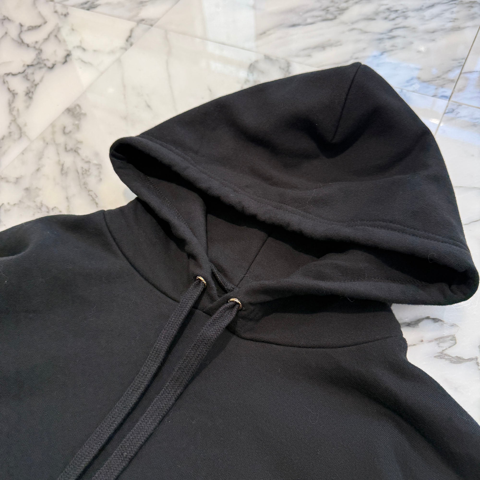 CHROME HEARTS Vertical Logo Pullover Hoodie Size M クロムハーツ ヴァーティカルロゴ プルオーバーフーディー サイズM
