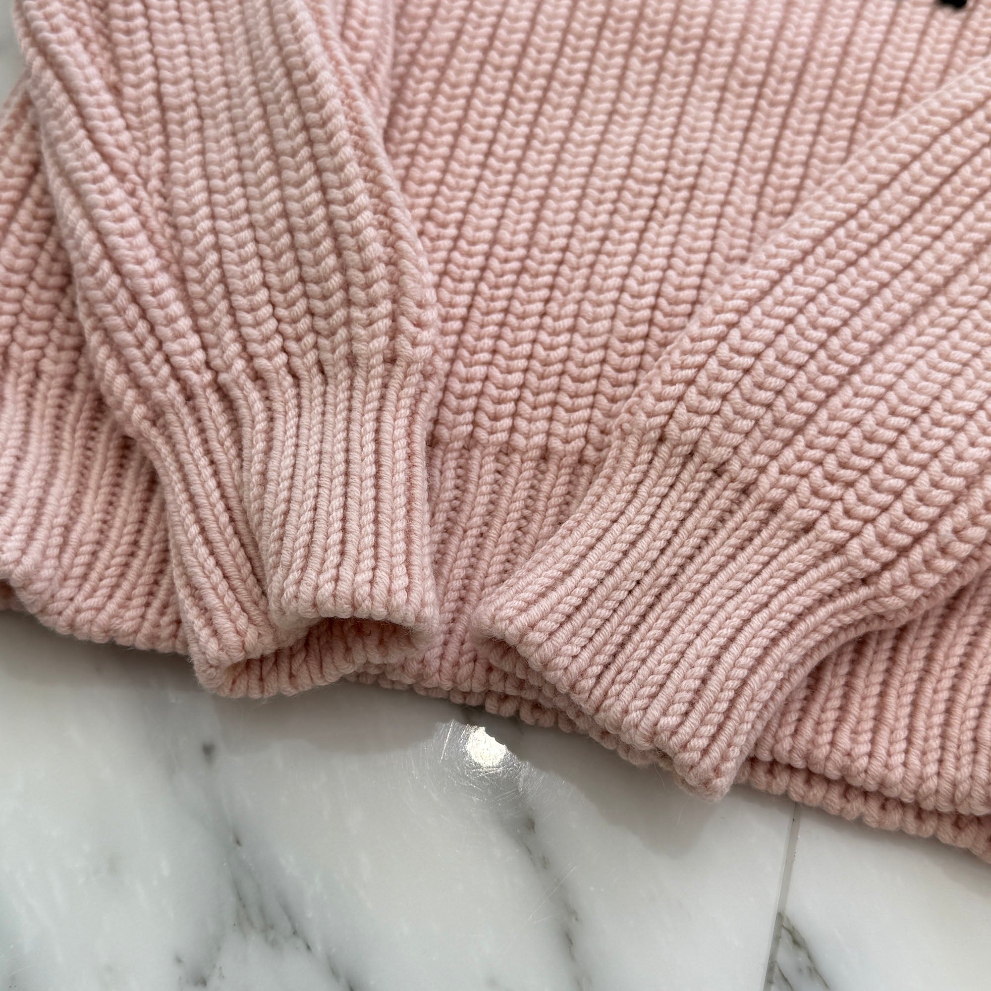 FENDI 2020AW Logo Embroidered Crew Neck Wool Knit Sweater FZX624 AEPZ Size 36 フェンディ ロゴ刺繍 クルーネック ウール ニットセーター サイズ36
