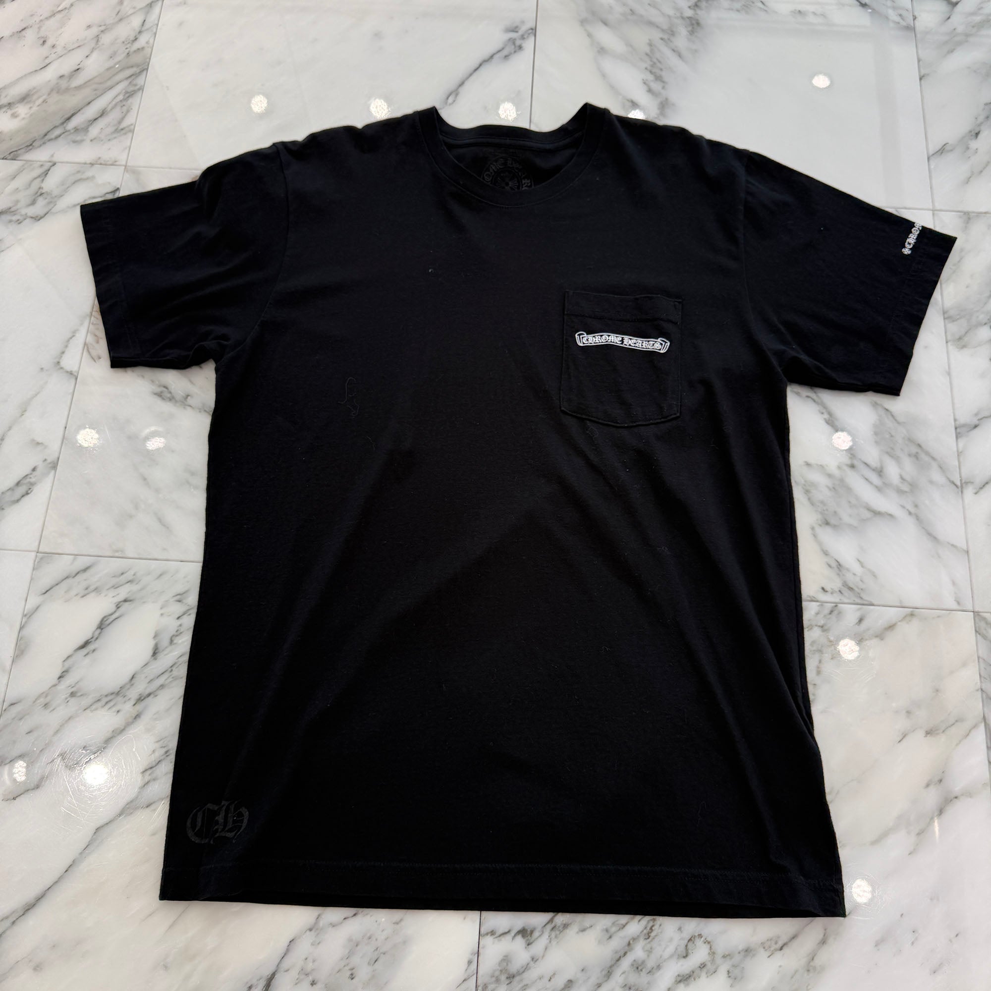 CHROME HEARTS Back Scroll Tee Size L クロムハーツ バックスクロール Tシャツ サイズL