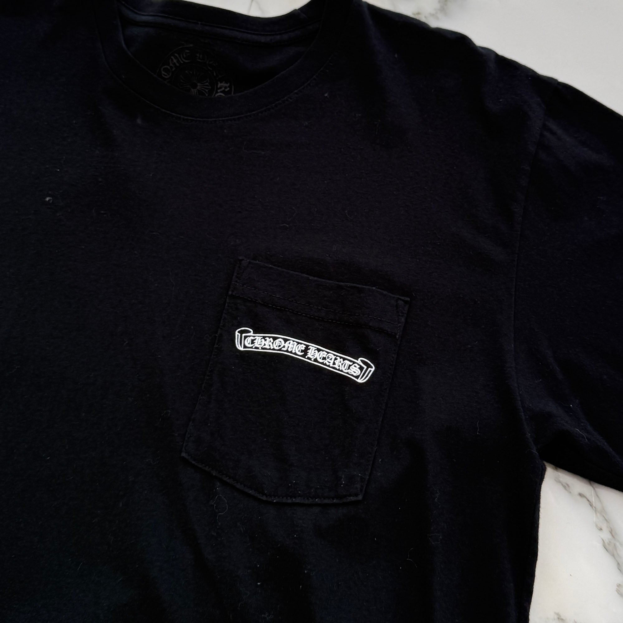 CHROME HEARTS Back Scroll Tee Size L クロムハーツ バックスクロール Tシャツ サイズL