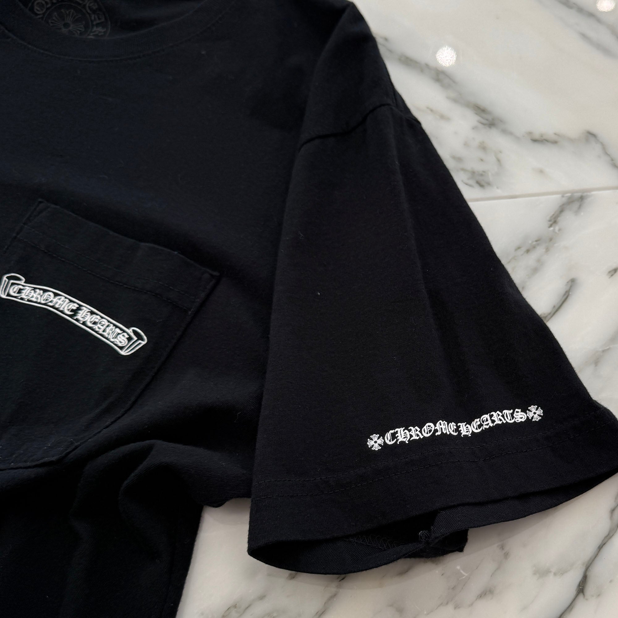 CHROME HEARTS Back Scroll Tee Size L クロムハーツ バックスクロール Tシャツ サイズL