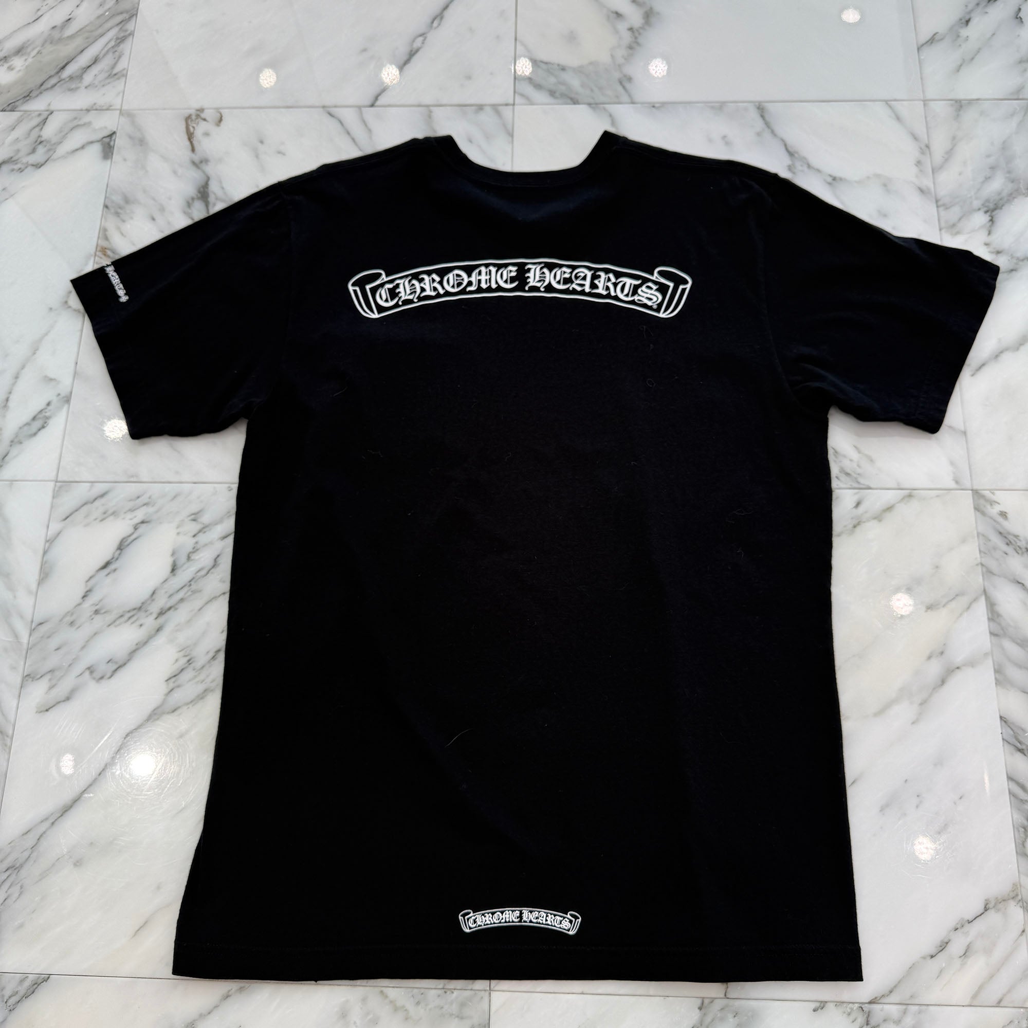 CHROME HEARTS Back Scroll Tee Size L クロムハーツ バックスクロール Tシャツ サイズL