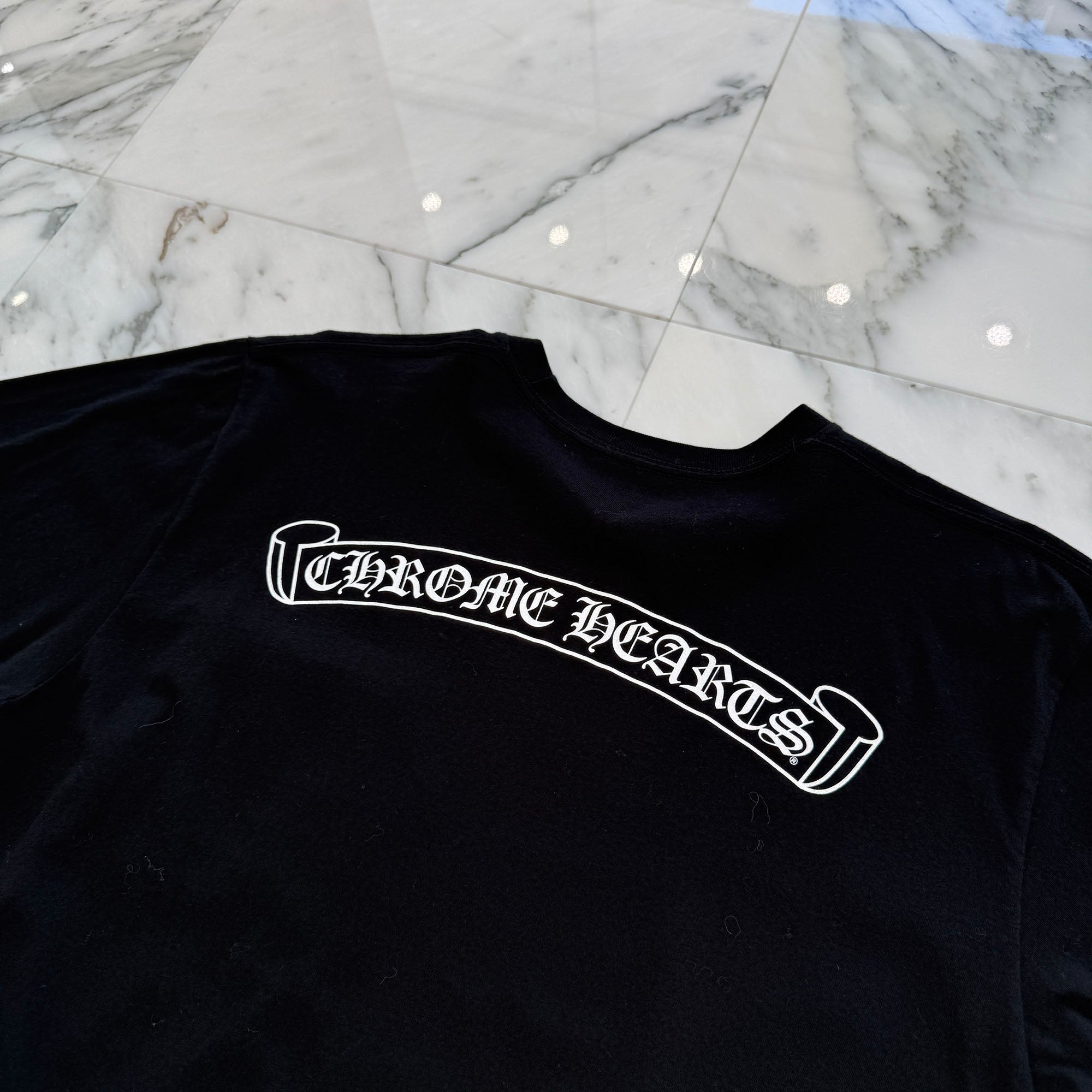 CHROME HEARTS Back Scroll Tee Size L クロムハーツ バックスクロール Tシャツ サイズL