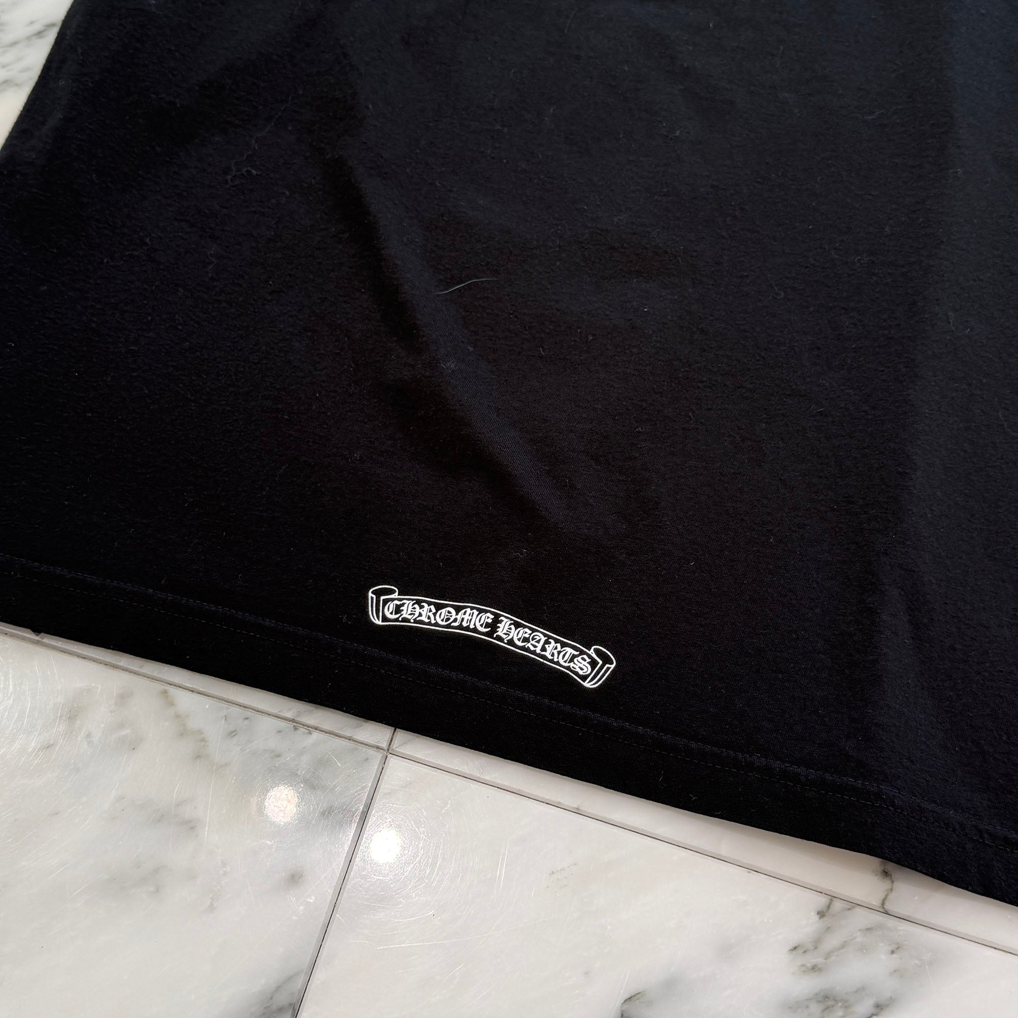 CHROME HEARTS Back Scroll Tee Size L クロムハーツ バックスクロール Tシャツ サイズL