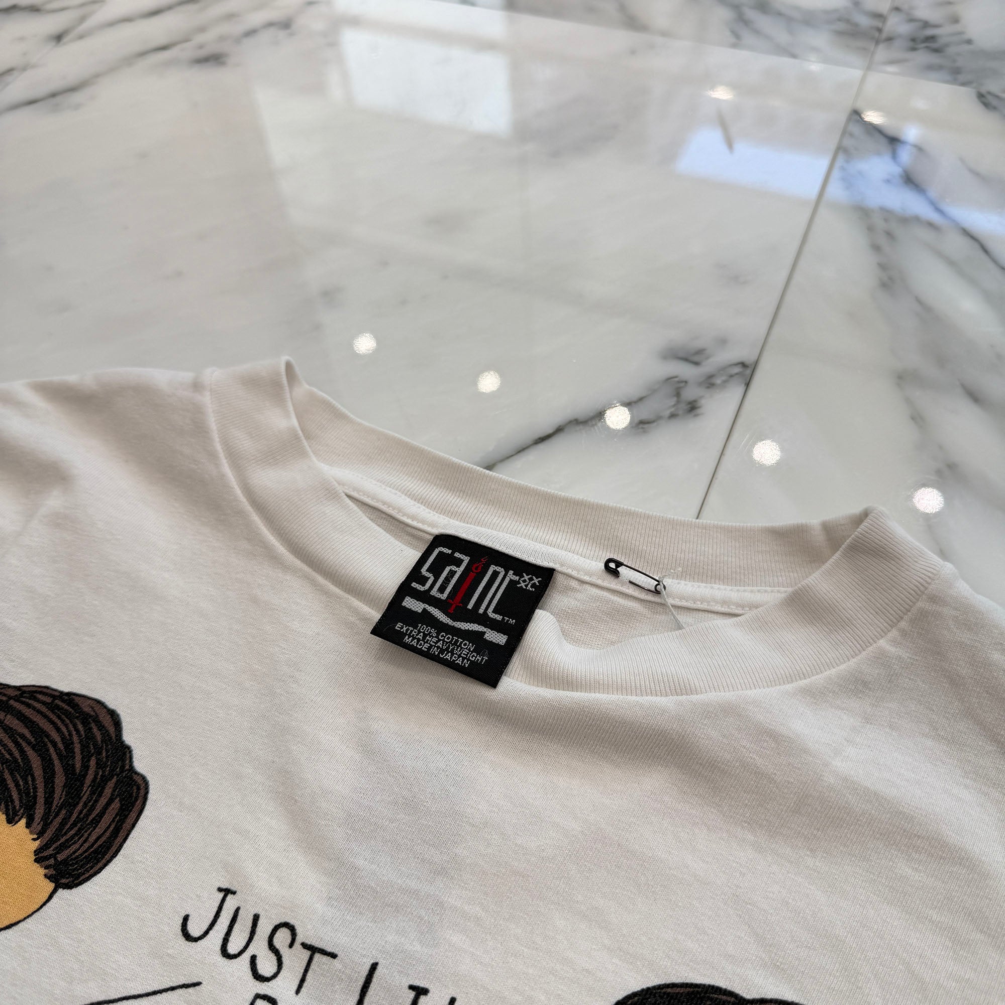 SAINT Mxxxxxx × A BATHING APE 2023SS HEAVEN & HELL Tee SM-S23-0000-110 Size XXXL セントマイケル×ア ベイシング エイプ ヘブン＆ヘル Tシャツ サイズXXL
