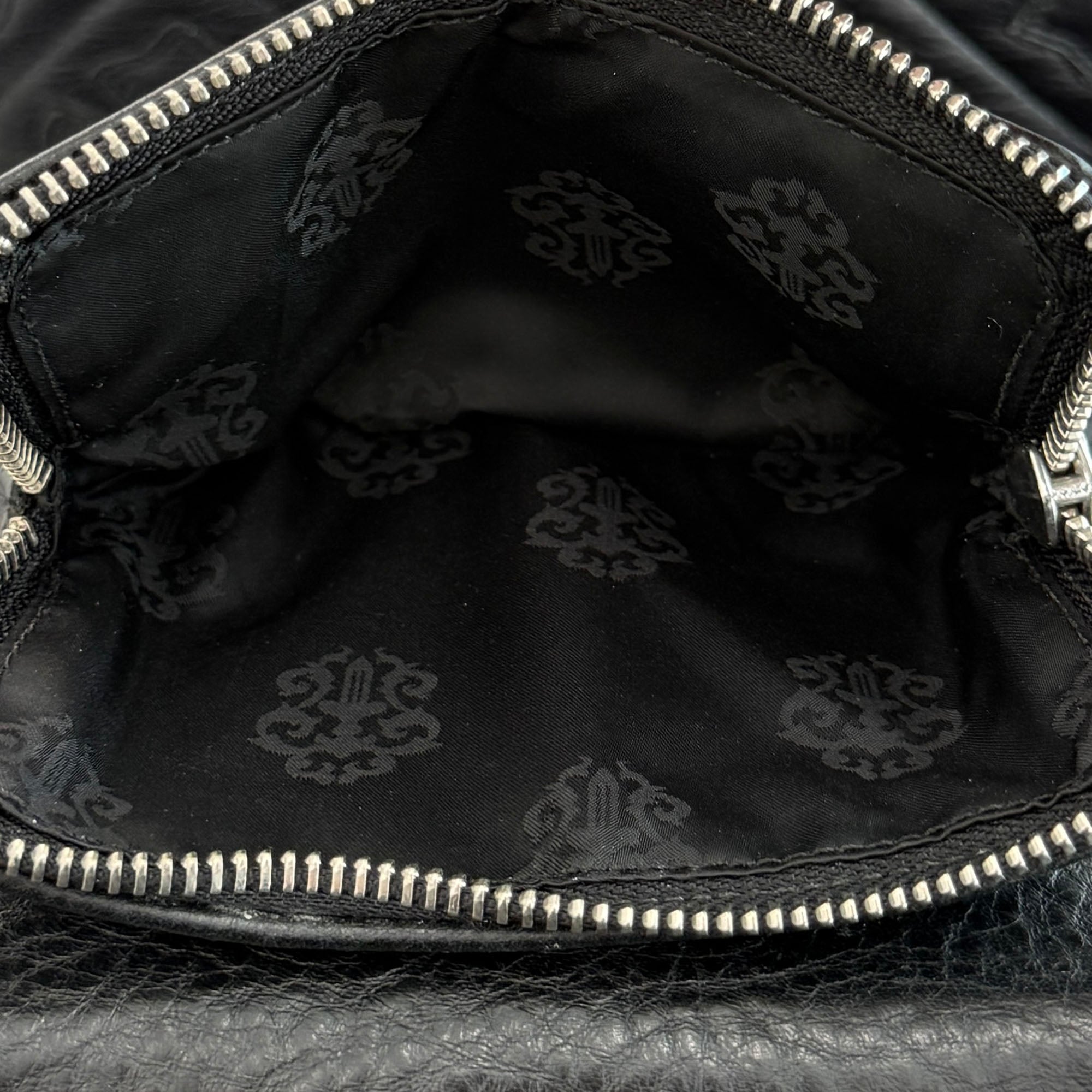 CHROME HEARTS BIG SPOON Cross Ball Leather Wallet クロムハーツ ビックスプーン クロスボール レザーウォレット