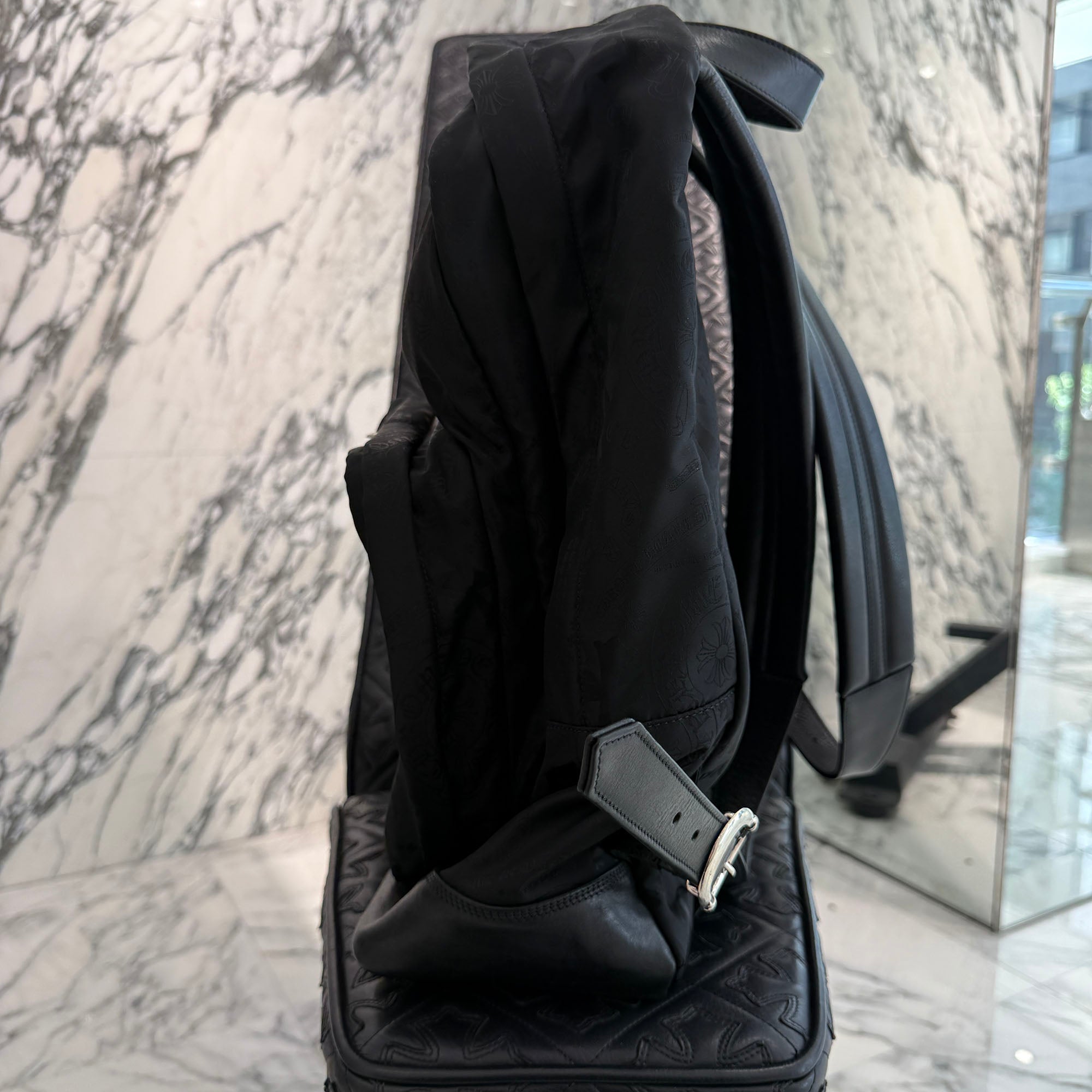 CHROME HEARTS 7th Grade Nylon Multi Logo Stencil Backpack クロムハーツ セブンスグレード ナイロン マルチ ロゴ ステンシル バックパック