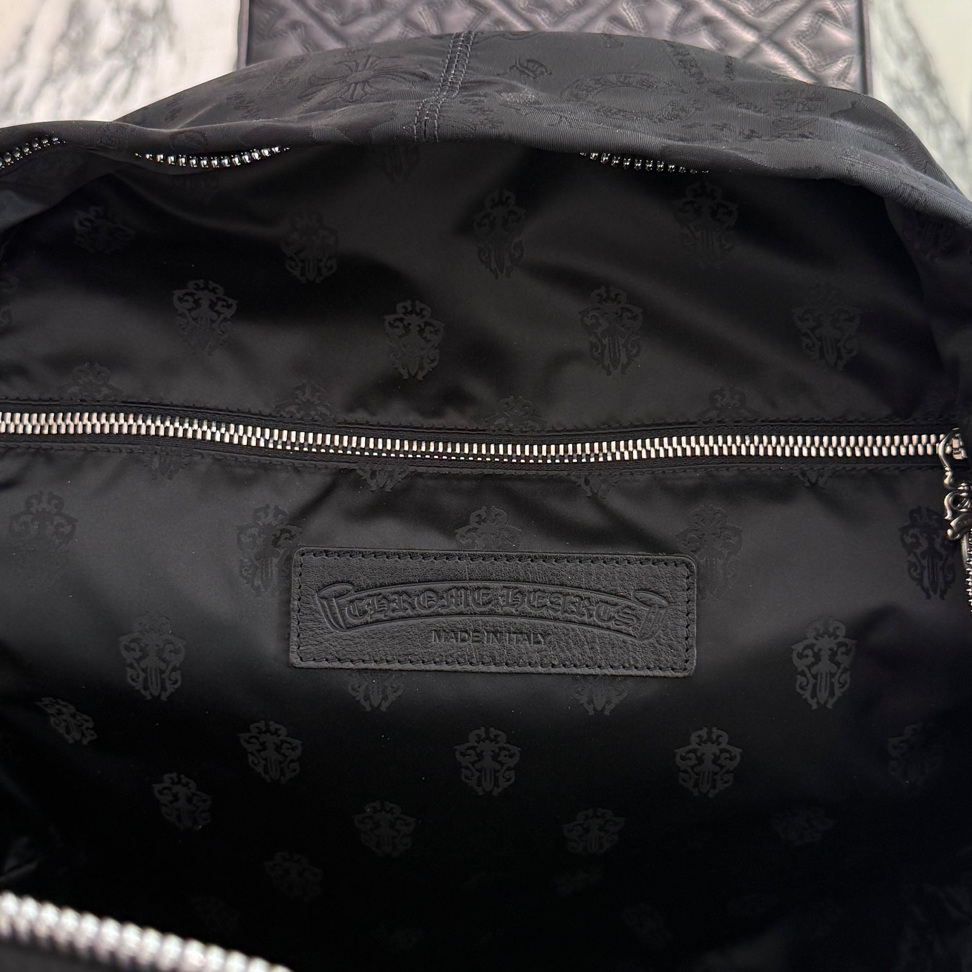CHROME HEARTS 7th Grade Nylon Multi Logo Stencil Backpack クロムハーツ セブンスグレード ナイロン マルチ ロゴ ステンシル バックパック