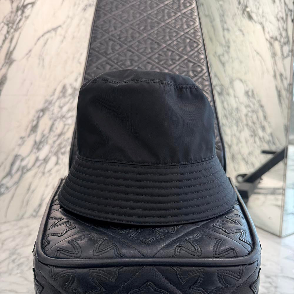 PRADA 2022AW Triangle Logo Plate Re Nylon Bucket Hat 2HC137 2DMI Size M プラダ トライアングルロゴプレート リナイロン バケットハット サイズM
