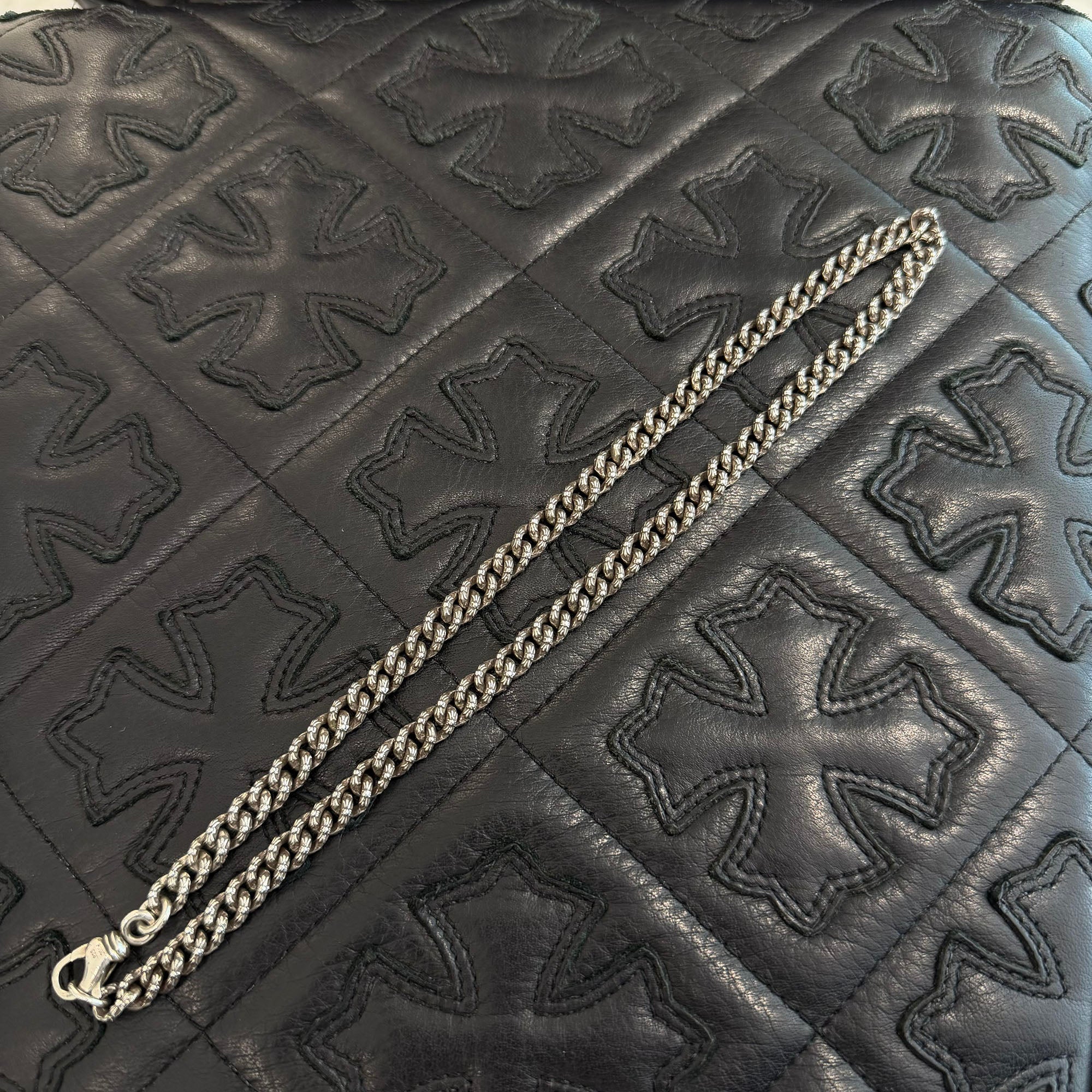 CHROME HEARTS Extra Mini Fancy Necklace Chain 18 Inch クロムハーツ エクストラ ミニ ファンシー ネックレスチェーン 18インチ