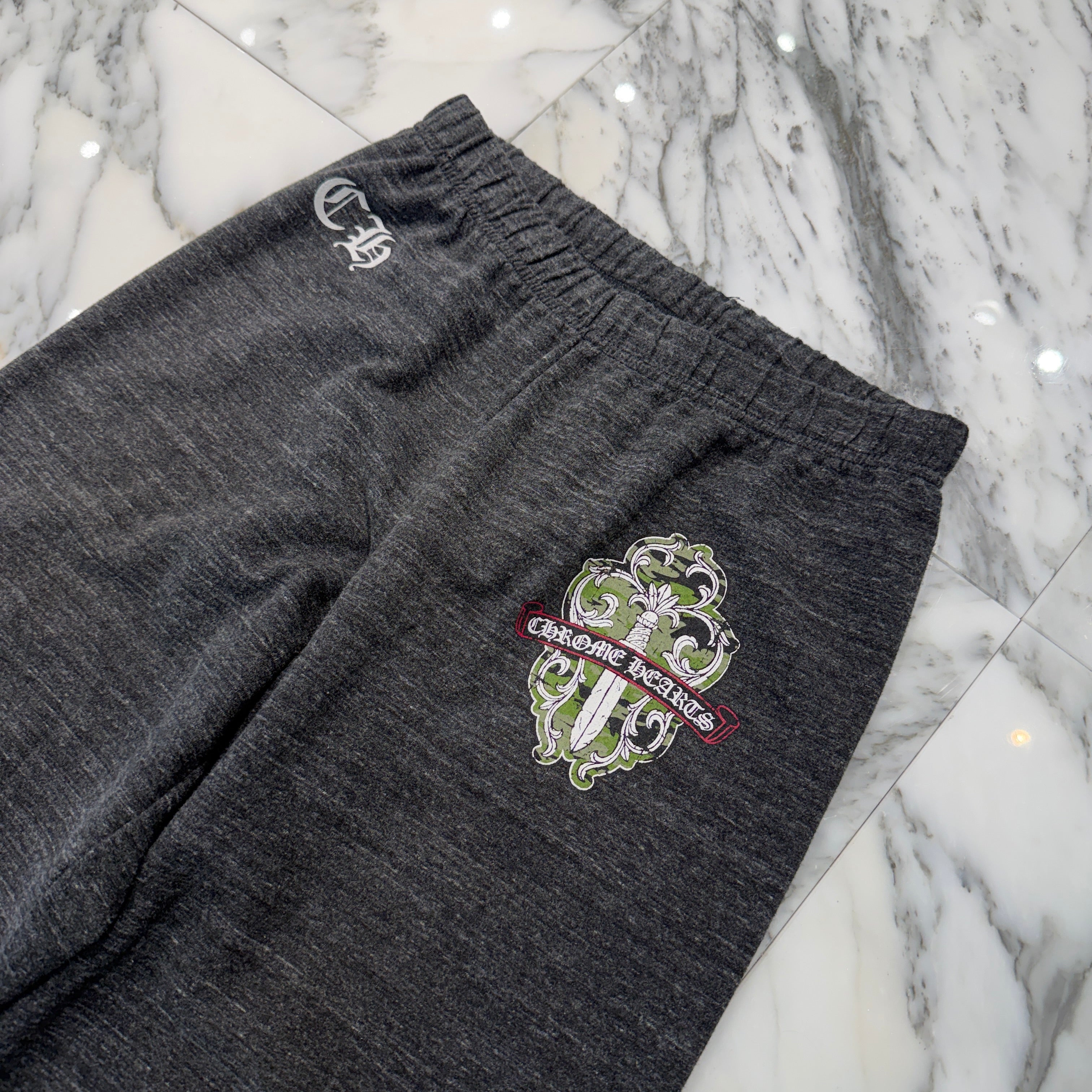 CHROME HEARTS Vine Dagger Logo Sweat Pants Size M クロムハーツ