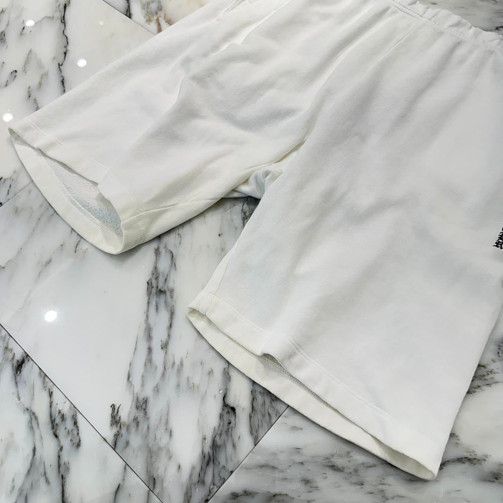 CHROME HEARTS Y NOT Vertical Logo Cross Embroidery Shorts Size L クロムハーツ ワイノット バーティカルロゴ クロス刺繍 ショーツ サイズL