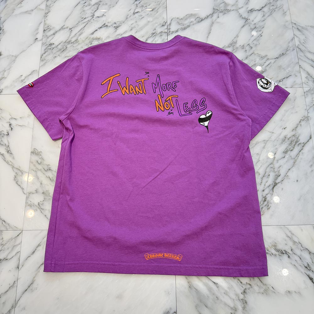 CHROME HEARTS× MATTY BOY 2024AW "I WANT MORE NOT LESS" Tee Size L クロムハーツ×マッティボーイ "アイウォントモアレス" Tシャツ  サイズL