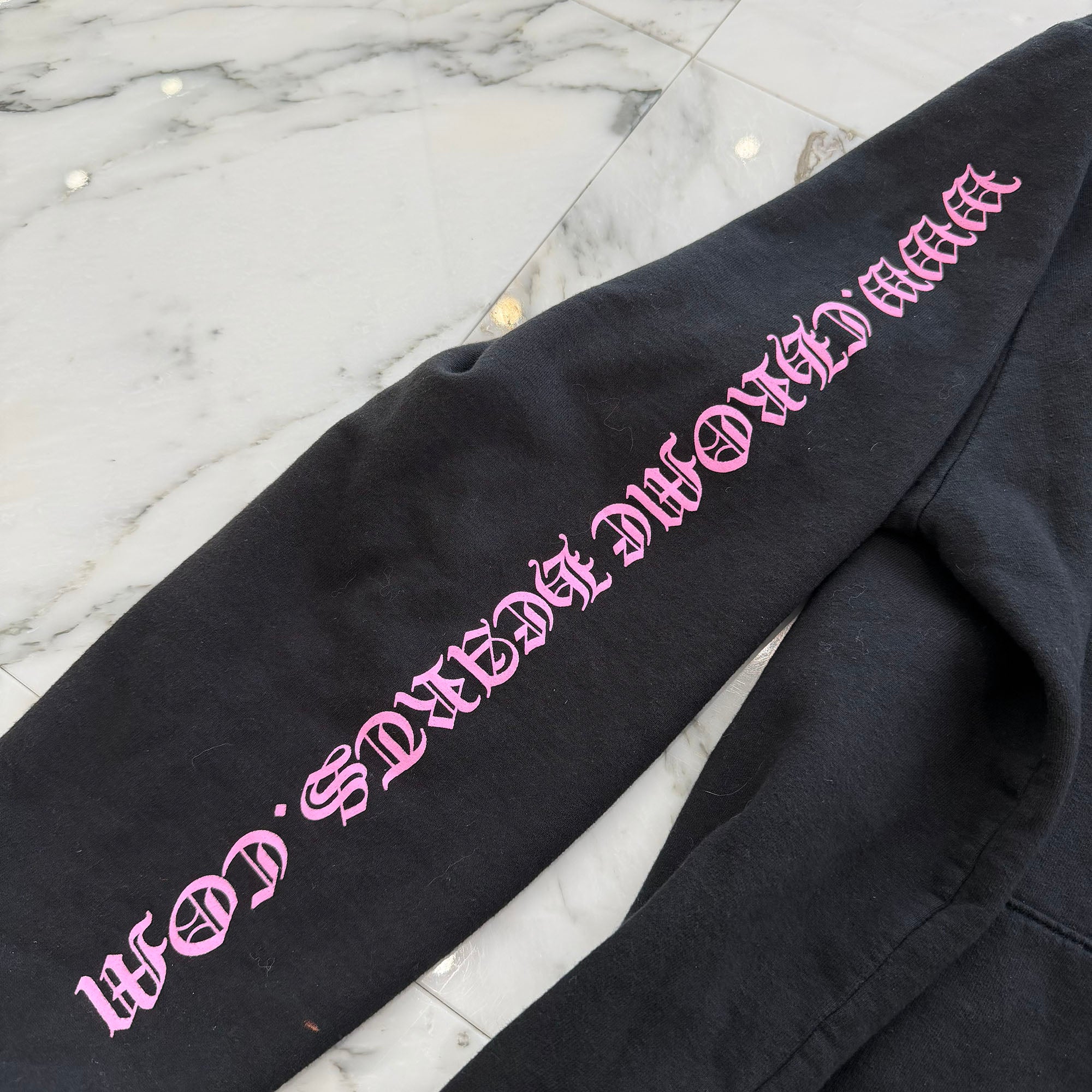 CHROME HEARTS Online Limited Horseshoe Pullover Hoodie Size L クロムハーツ オンライン限定 ホースシュー プルオーバーフーディ サイズL