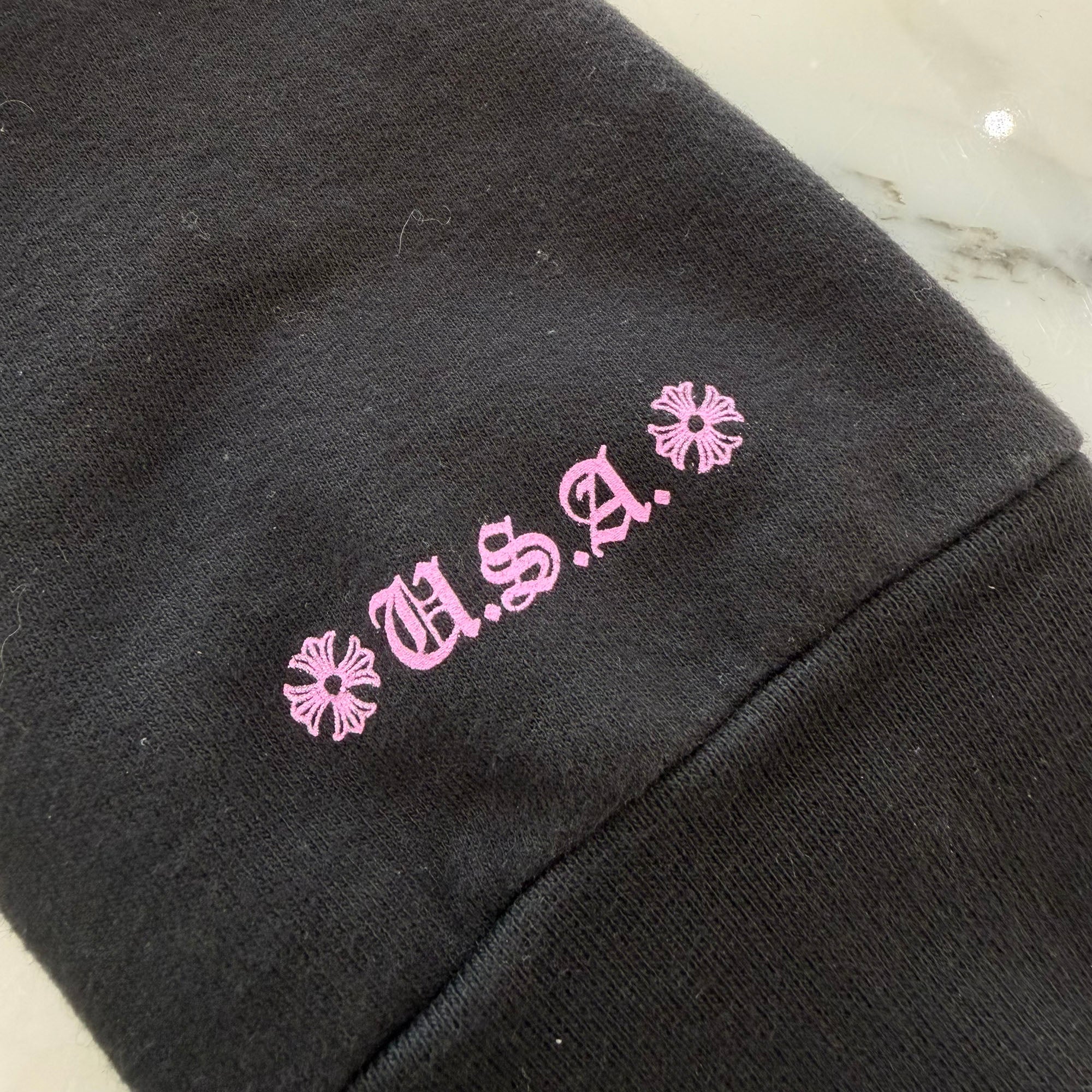 CHROME HEARTS Online Limited Horseshoe Pullover Hoodie Size L クロムハーツ オンライン限定 ホースシュー プルオーバーフーディ サイズL