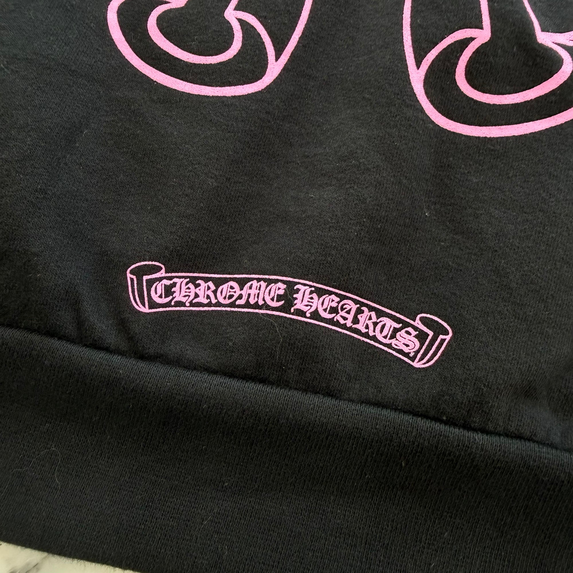 CHROME HEARTS Online Limited Horseshoe Pullover Hoodie Size L クロムハーツ オンライン限定 ホースシュー プルオーバーフーディ サイズL